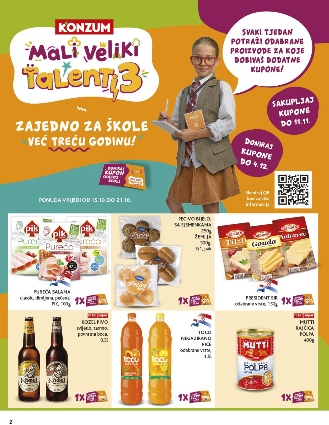 Katalog Konzum 14.10.2025 - 21.10.2025