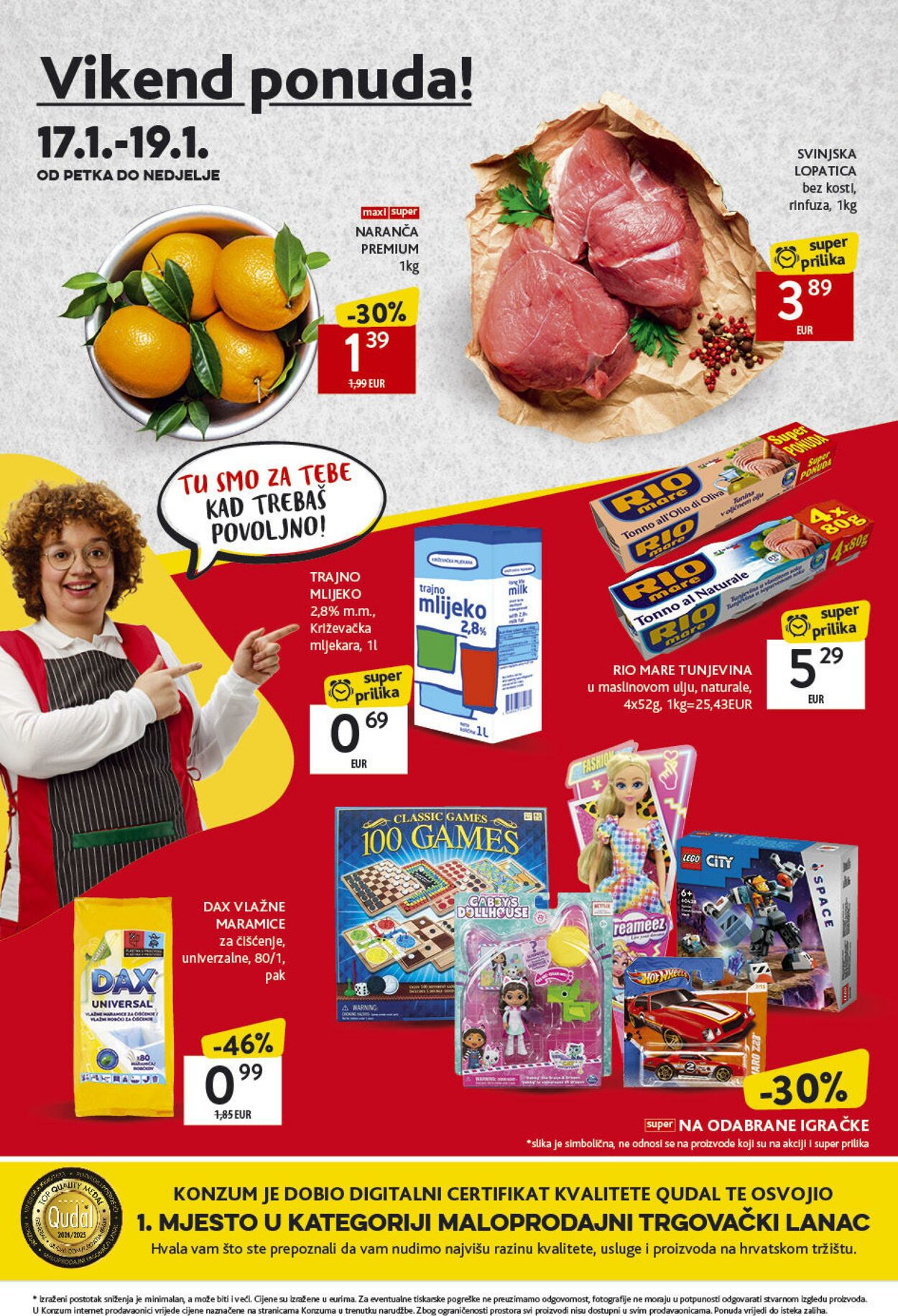 Katalog Konzum 14.01.2025 - 22.01.2025