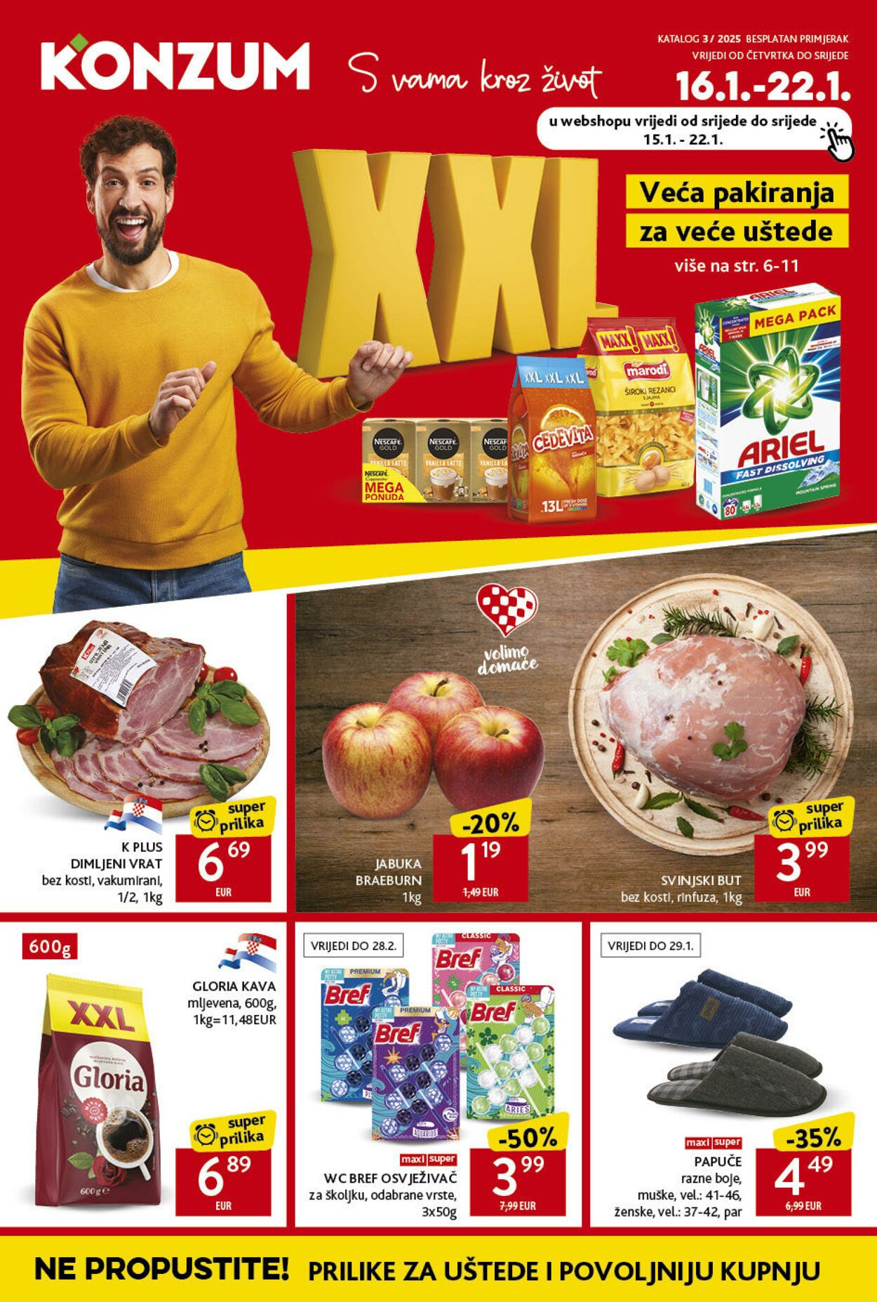 Katalog Konzum 14.01.2025 - 22.01.2025