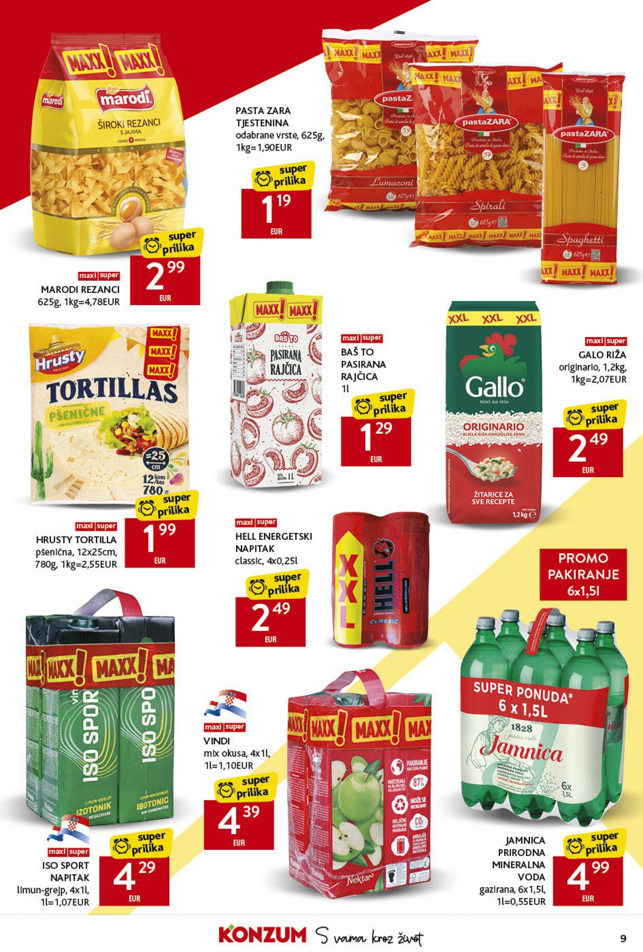 Katalog Konzum 14.01.2025 - 22.01.2025