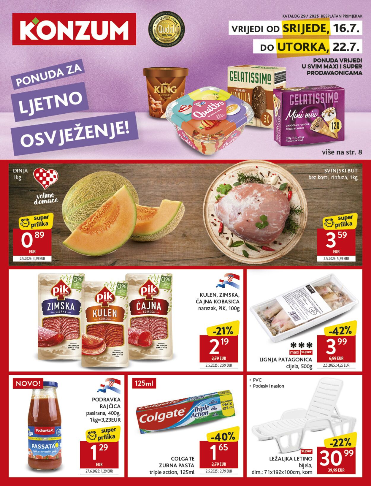 Katalog Konzum 17.07.2025 - 22.07.2025