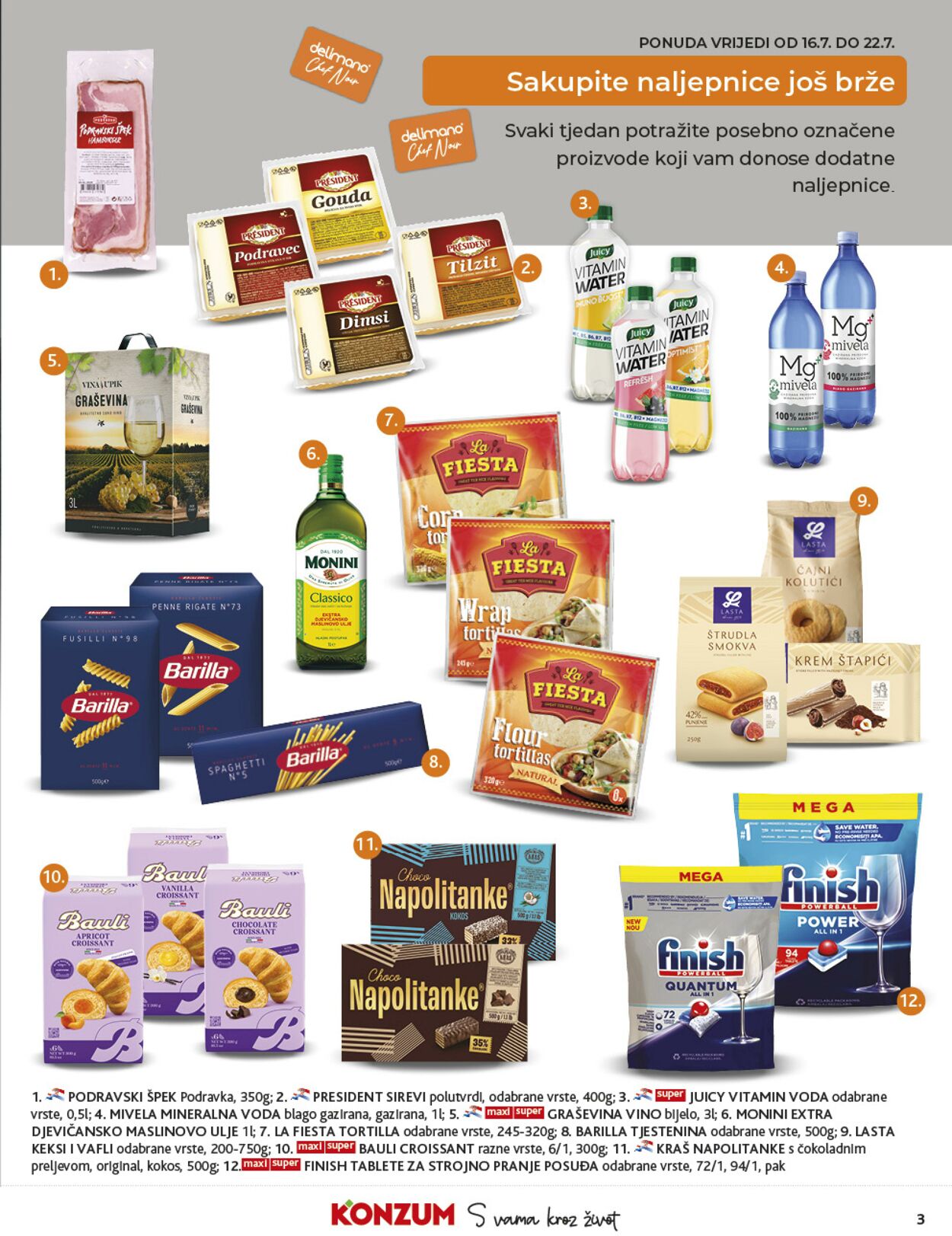 Katalog Konzum 16.07.2025 - 22.07.2025