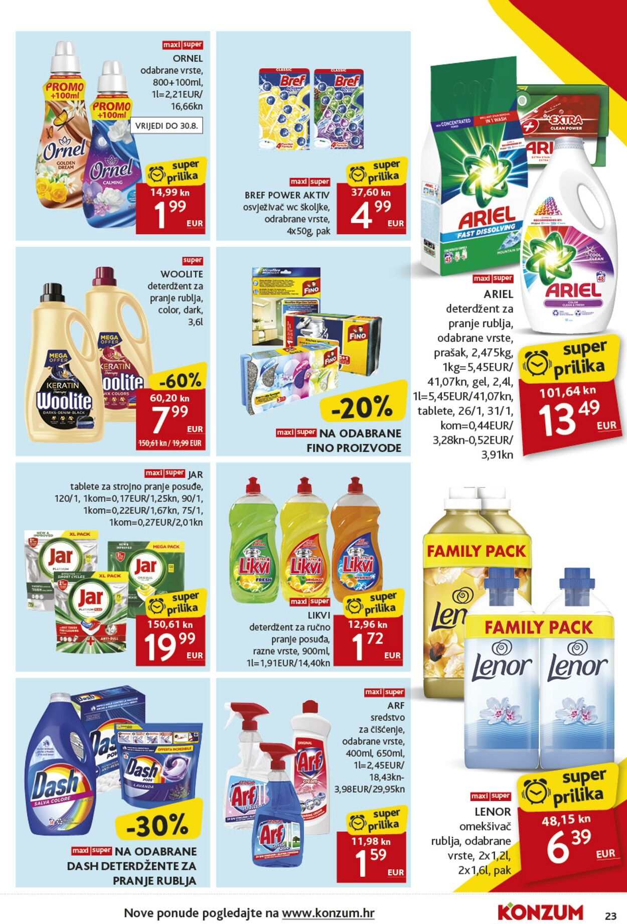 Katalog Konzum 17.08.2023 - 23.08.2023