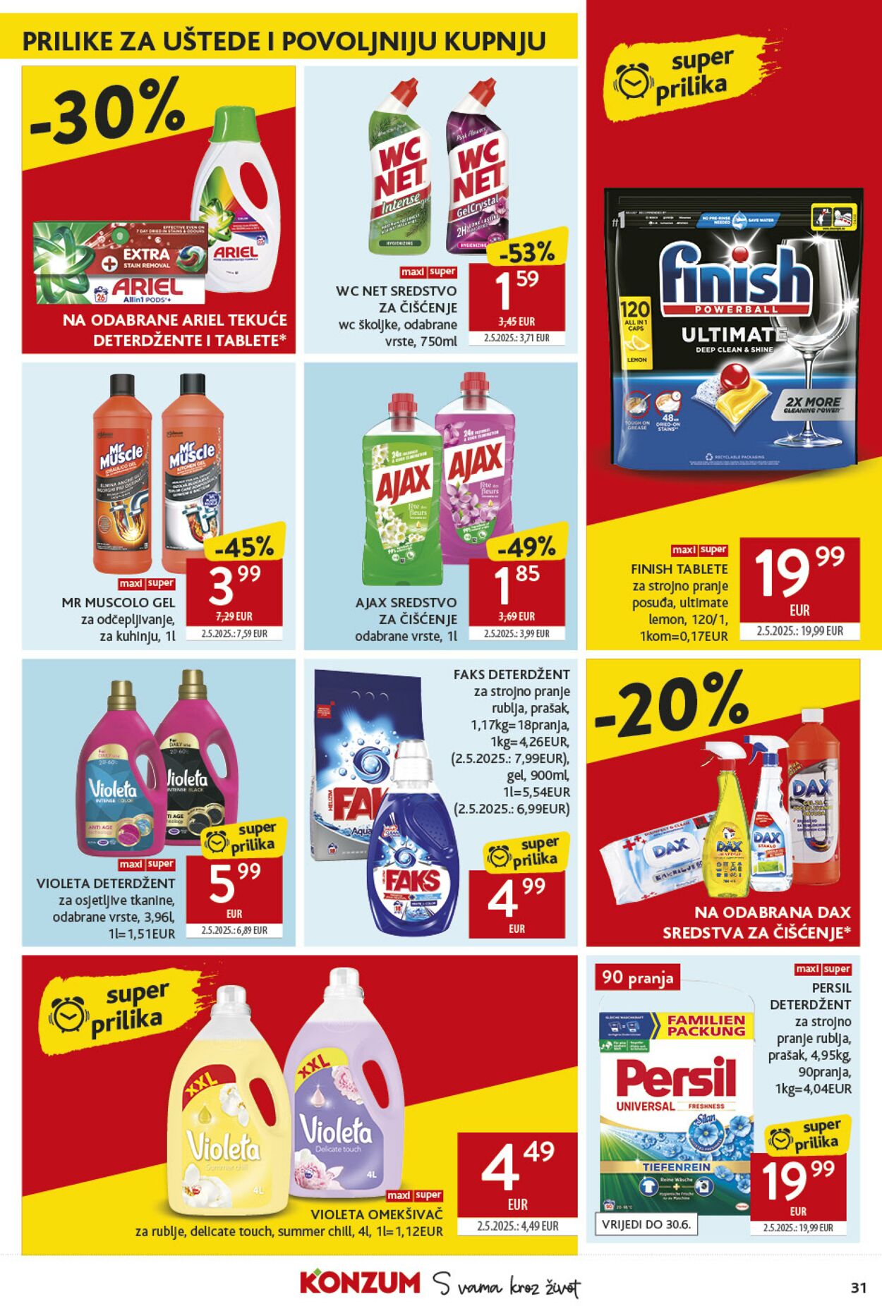 Katalog Konzum 20.06.2025 - 24.06.2025