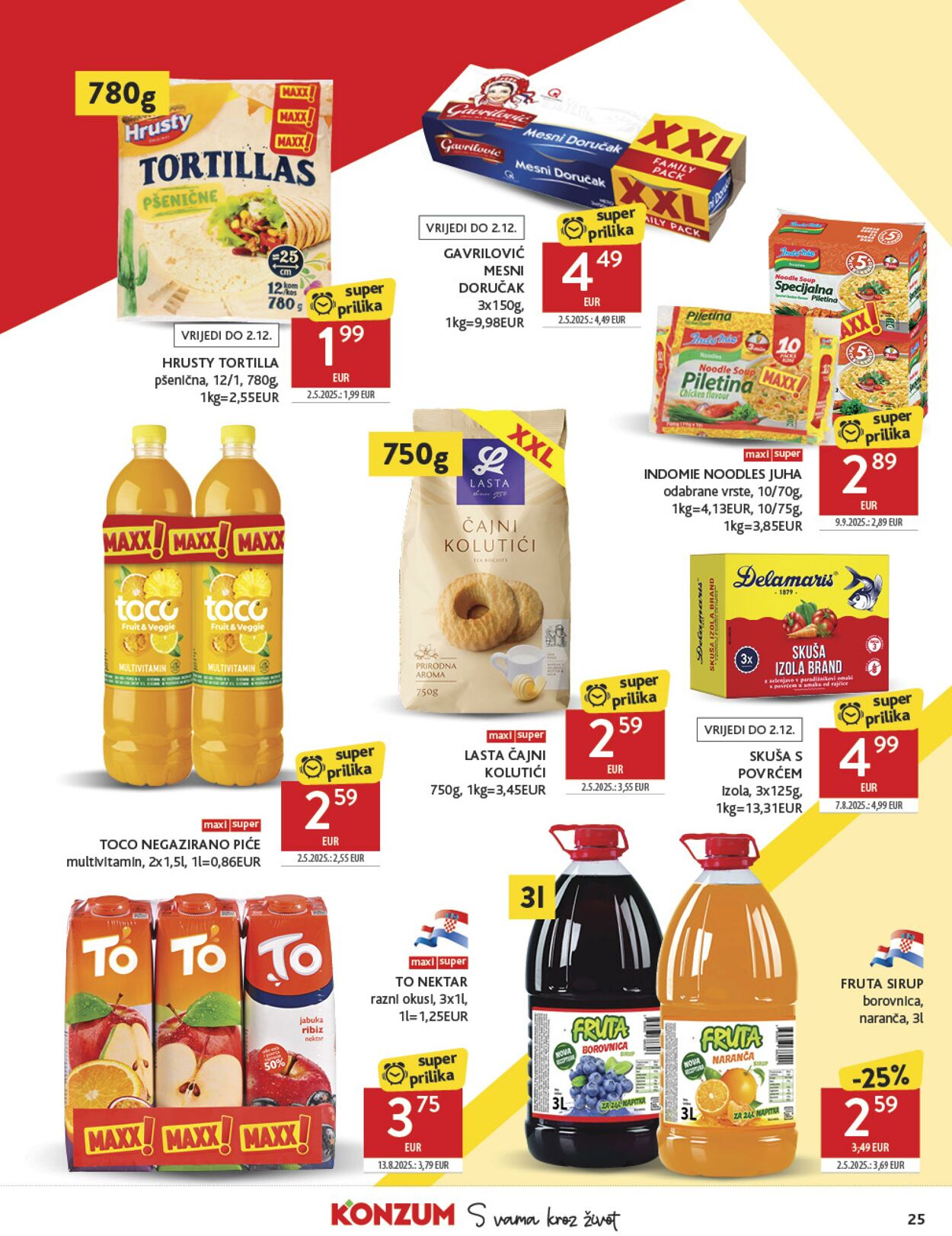 Katalog Konzum 20.11.2025 - 25.11.2025