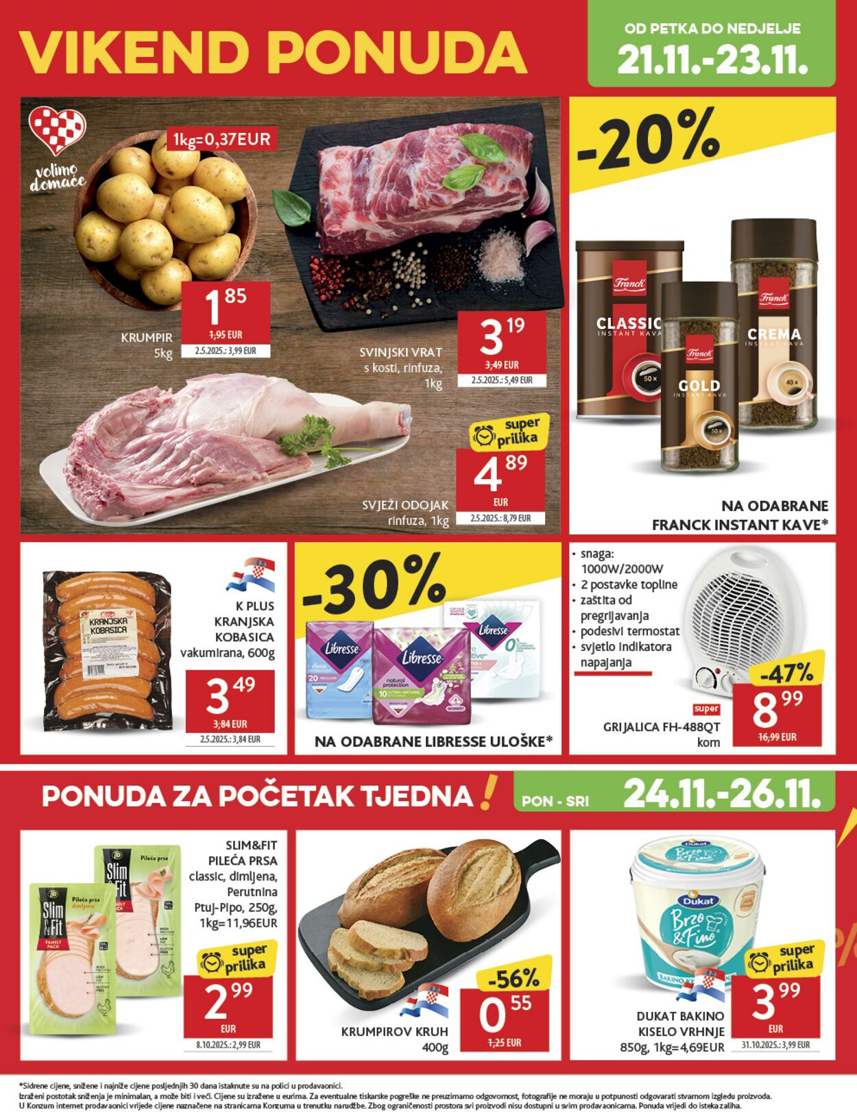 Katalog Konzum 20.11.2025 - 25.11.2025