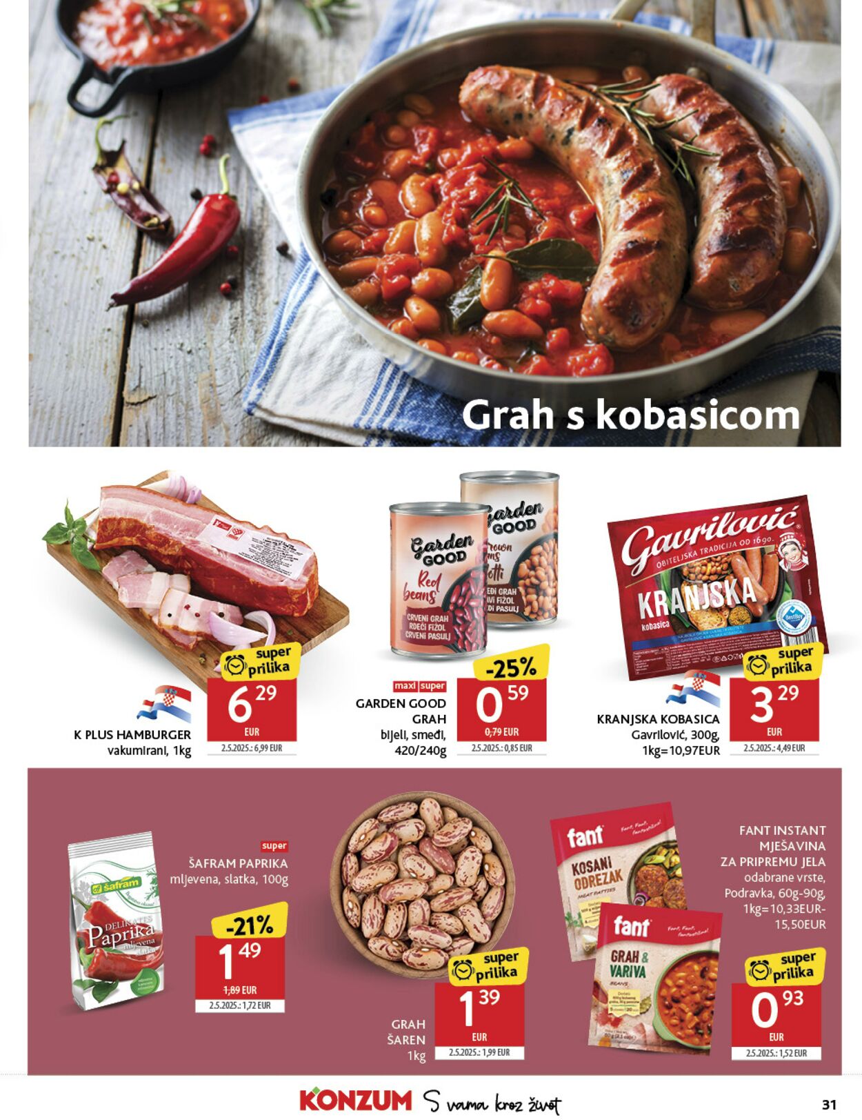 Katalog Konzum 20.11.2025 - 25.11.2025