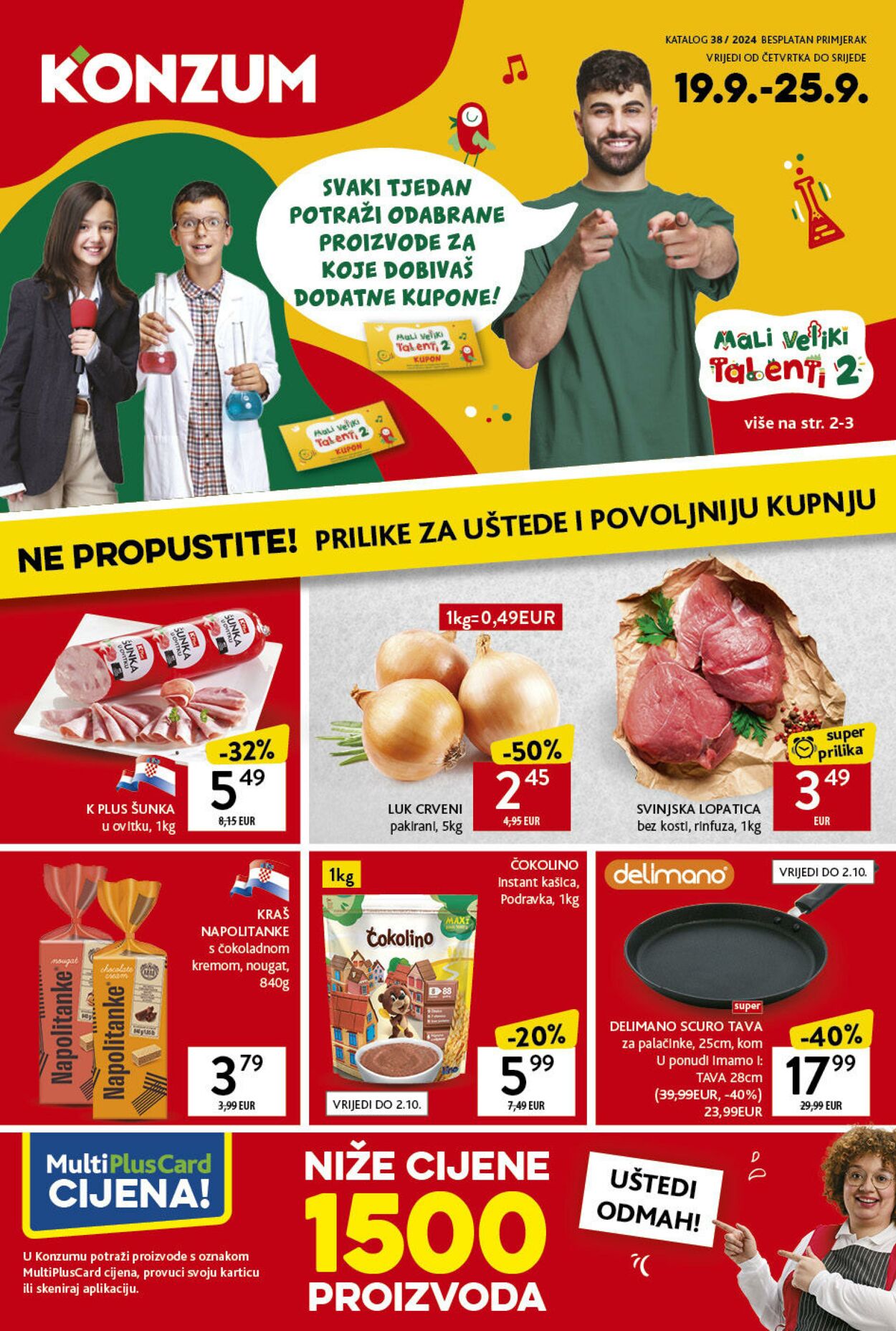 Katalog Konzum - Katalog                        19. 9. - 25. 9. 19 ruj., 2024 - 25 ruj., 2024