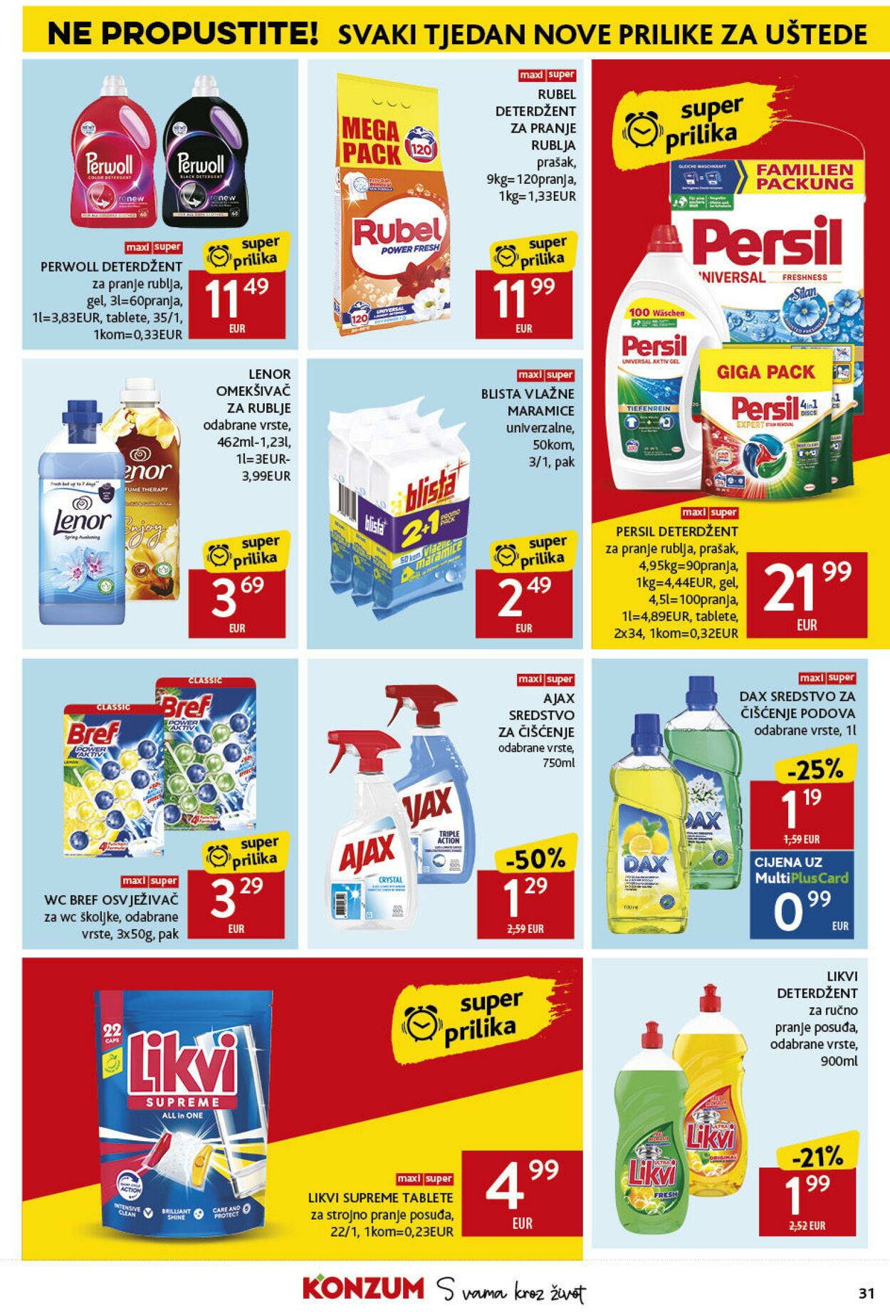 Katalog Konzum 03.01.2025 - 08.01.2025