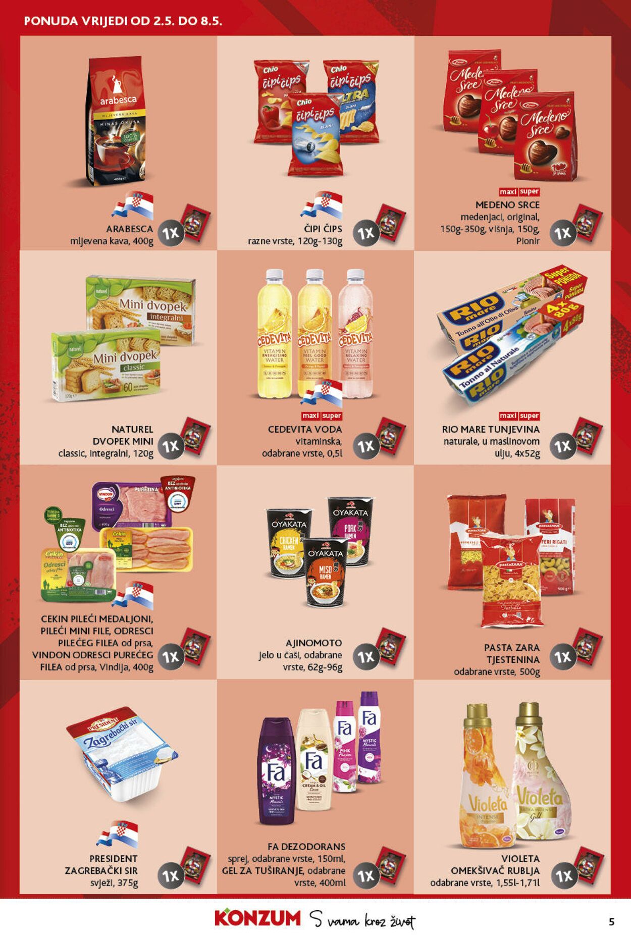 Katalog Konzum 02.05.2024 - 08.05.2024