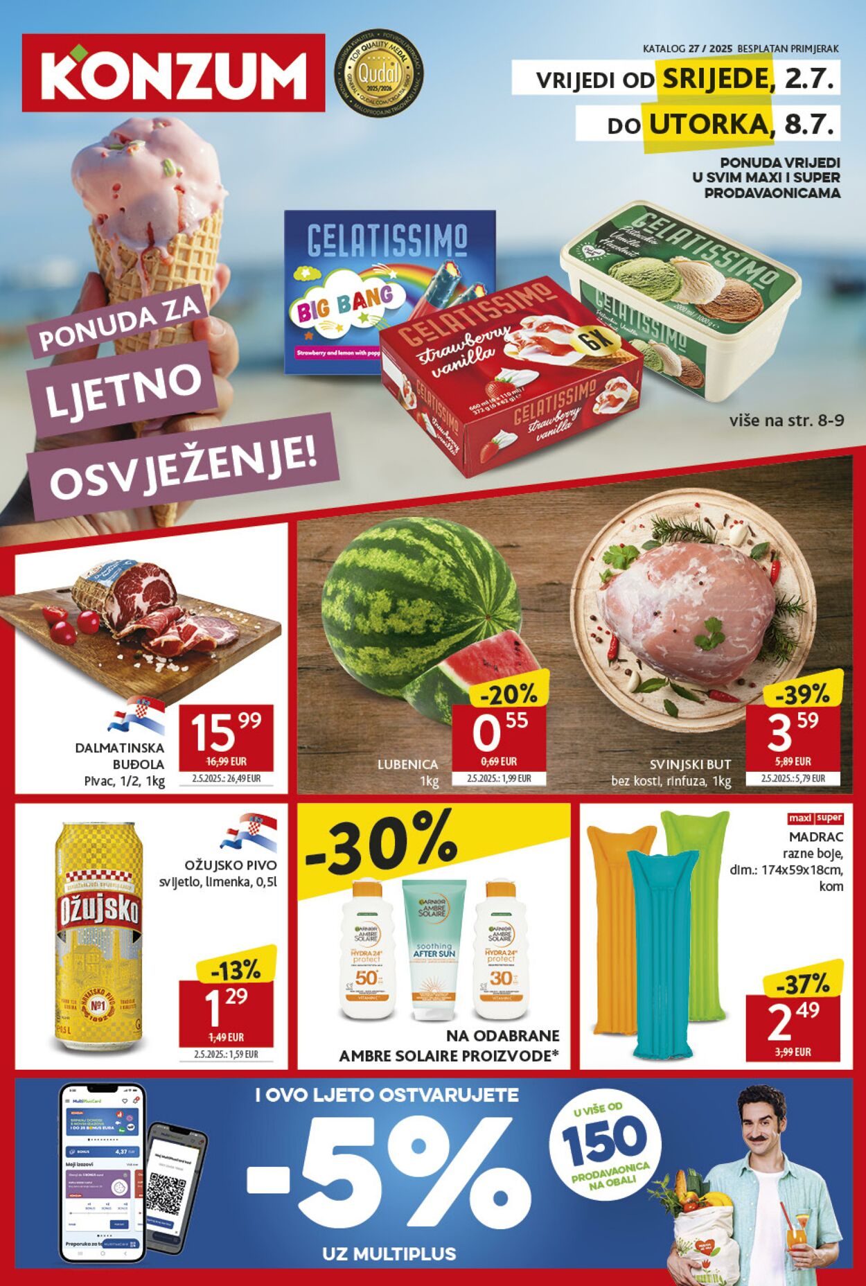 Katalog Konzum 03.07.2025 - 08.07.2025
