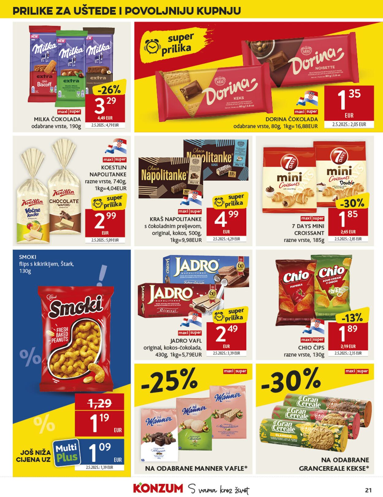 Katalog Konzum 21.08.2025 - 26.08.2025
