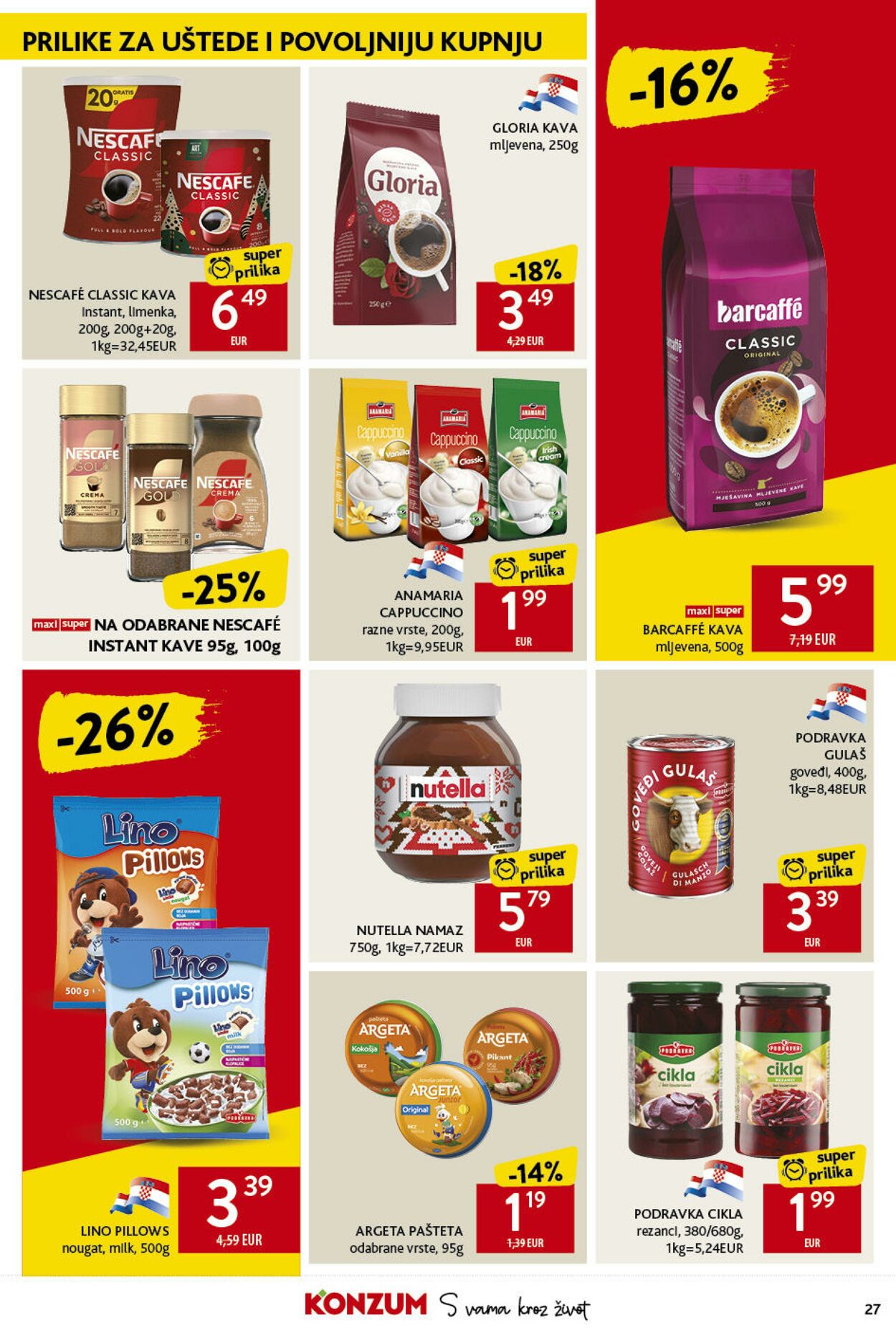 Katalog Konzum 19.11.2024 - 27.11.2024