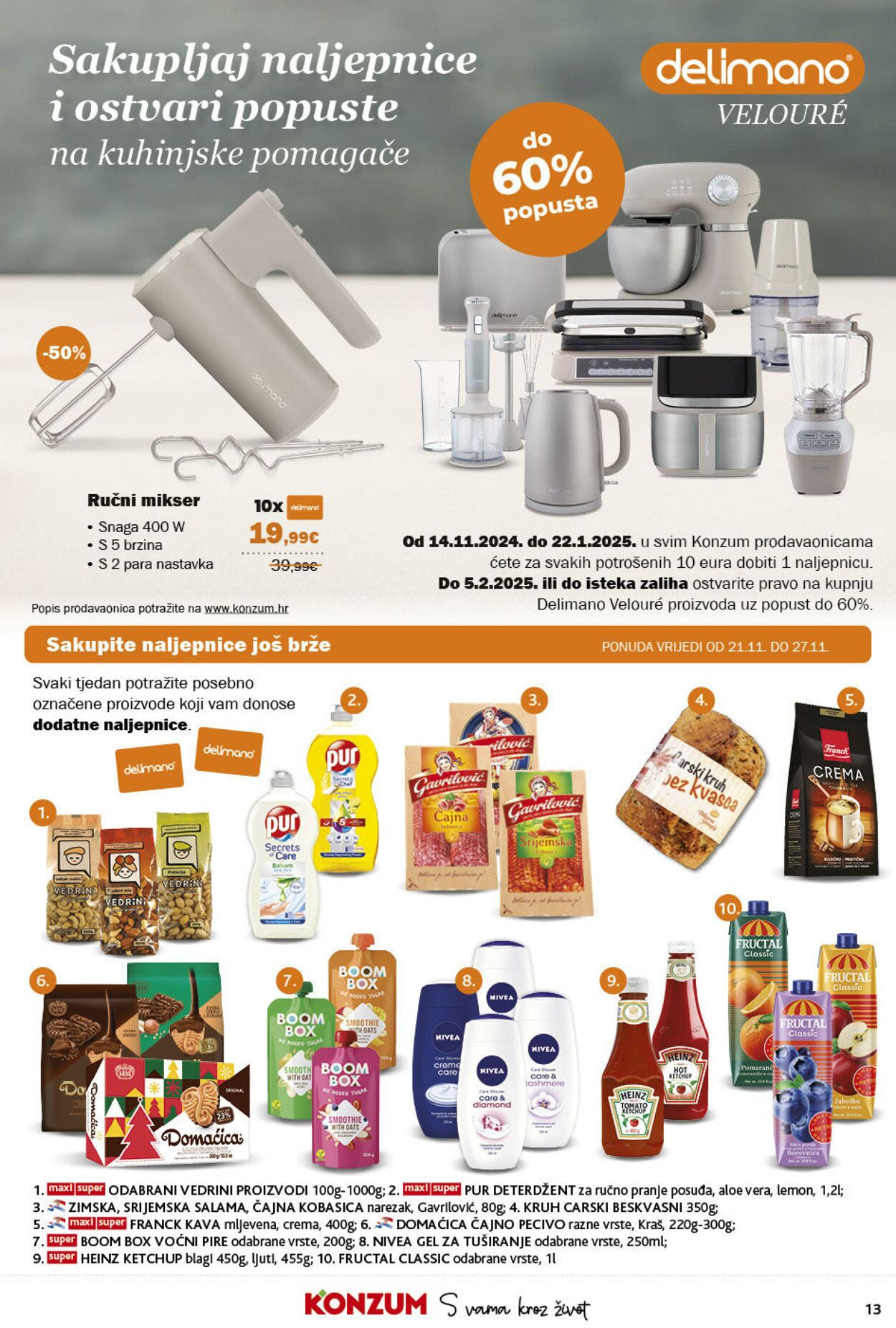 Katalog Konzum 19.11.2024 - 27.11.2024