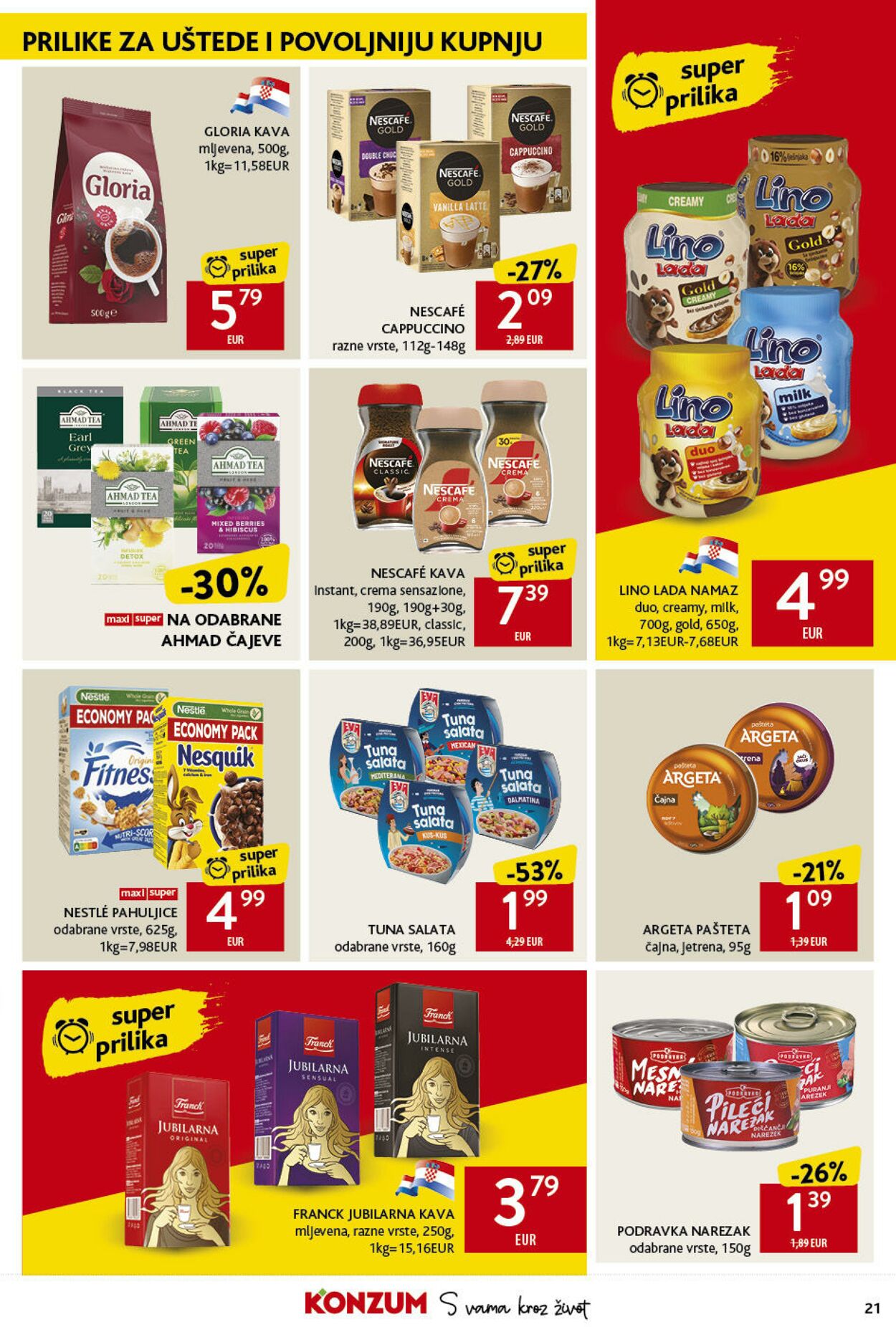 Katalog Konzum 21.01.2025 - 29.01.2025