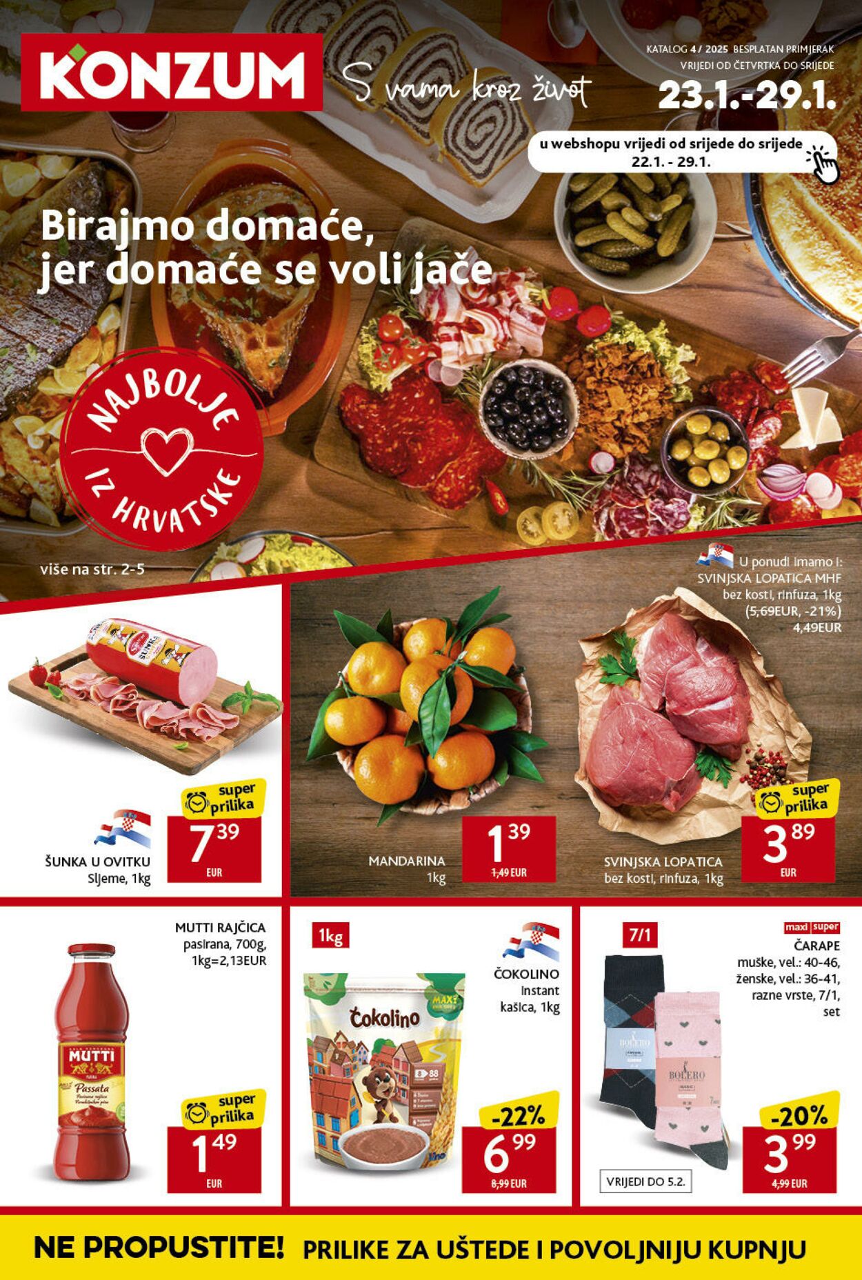 Katalog Konzum 21.01.2025 - 29.01.2025