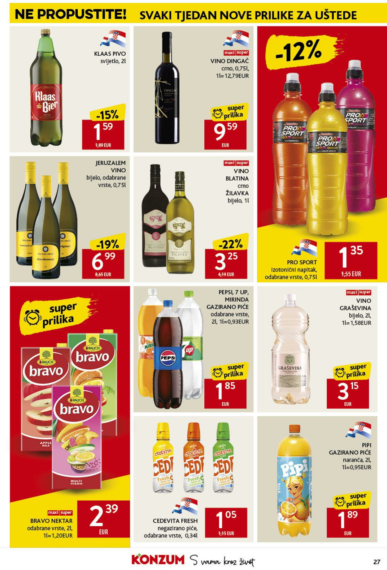 Katalog Konzum 21.01.2025 - 29.01.2025