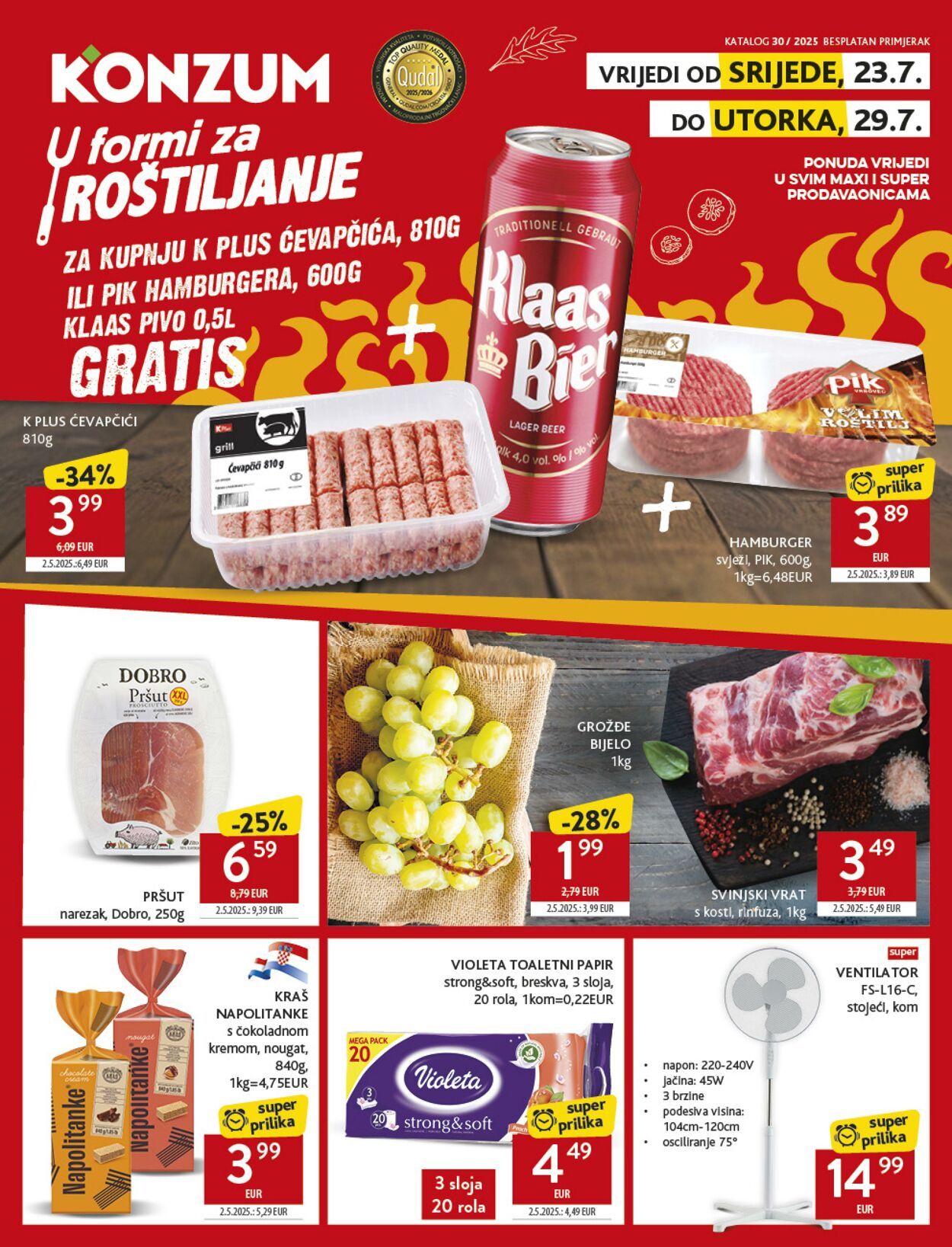Katalog Konzum 22.07.2025 - 29.07.2025