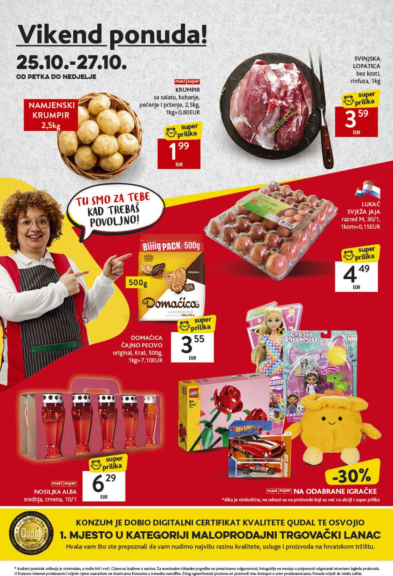 Katalog Konzum 22.10.2024 - 30.10.2024