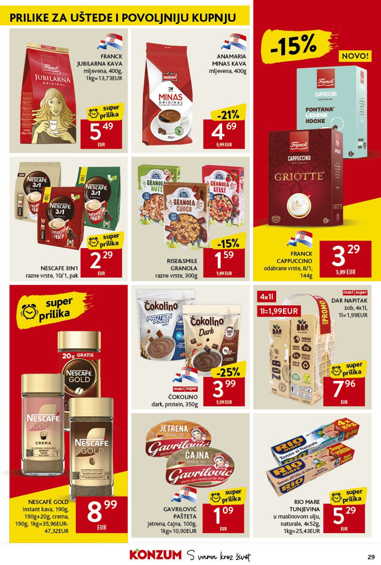 Katalog Konzum 22.10.2024 - 30.10.2024