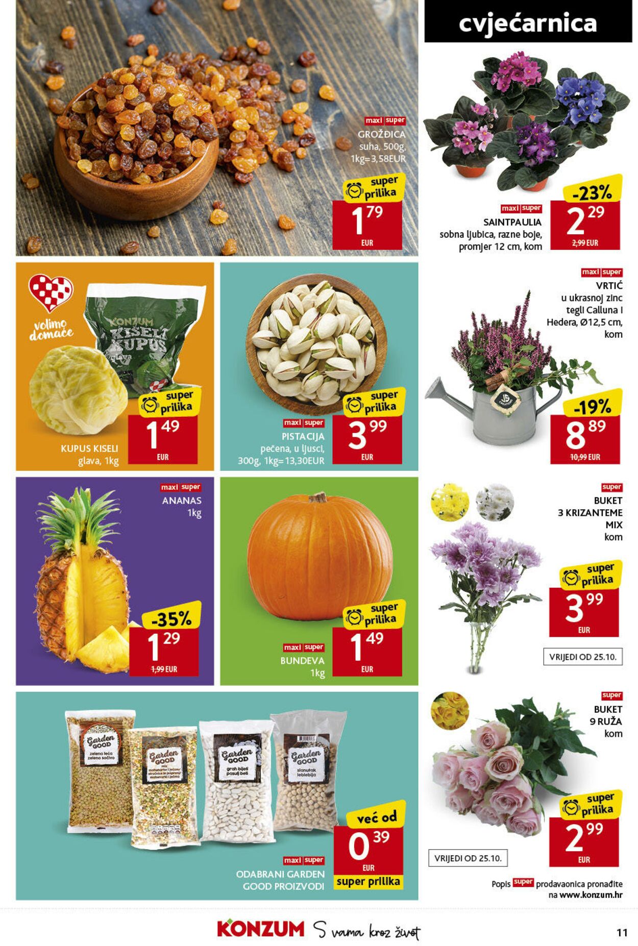 Katalog Konzum 22.10.2024 - 30.10.2024