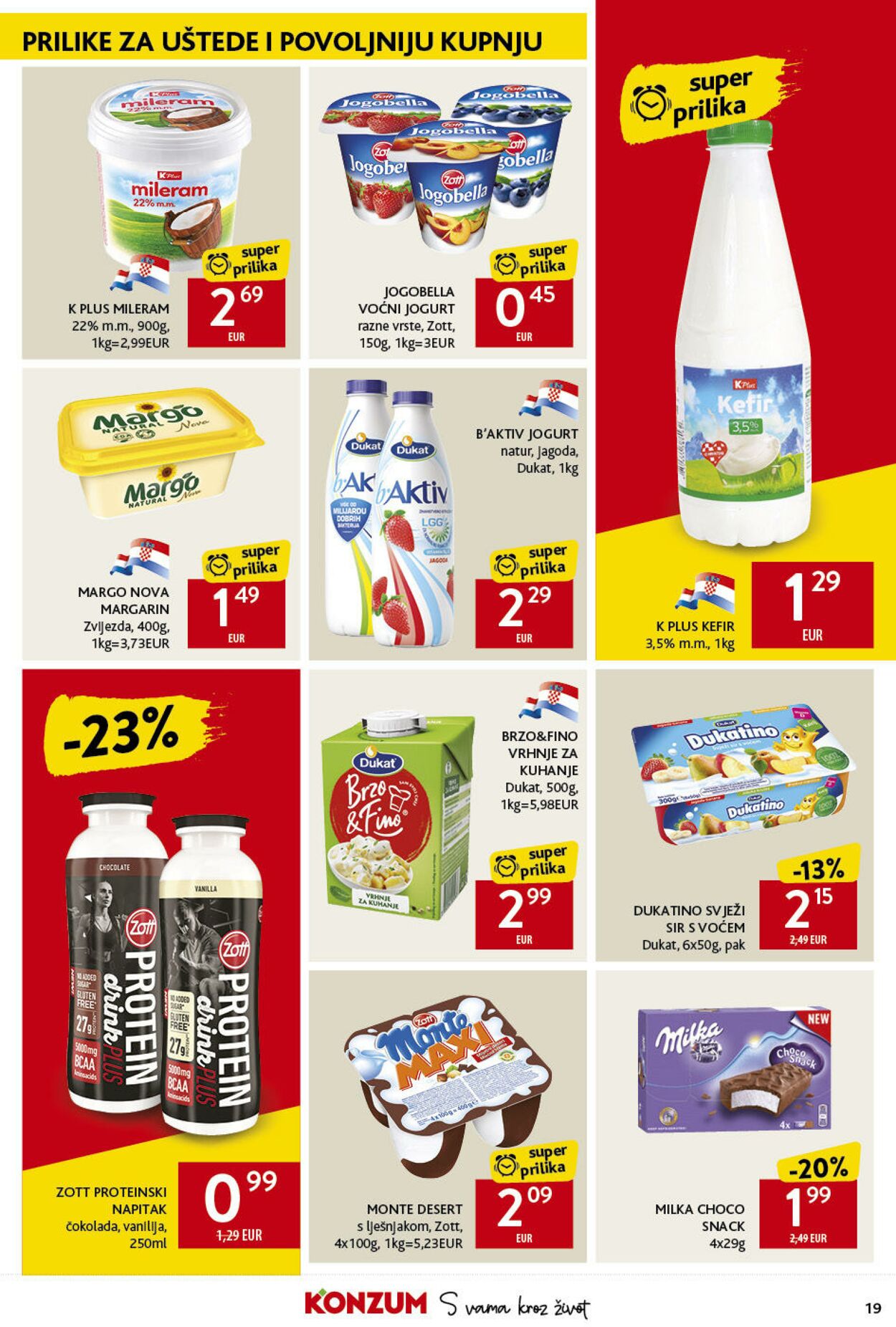 Katalog Konzum 22.10.2024 - 30.10.2024