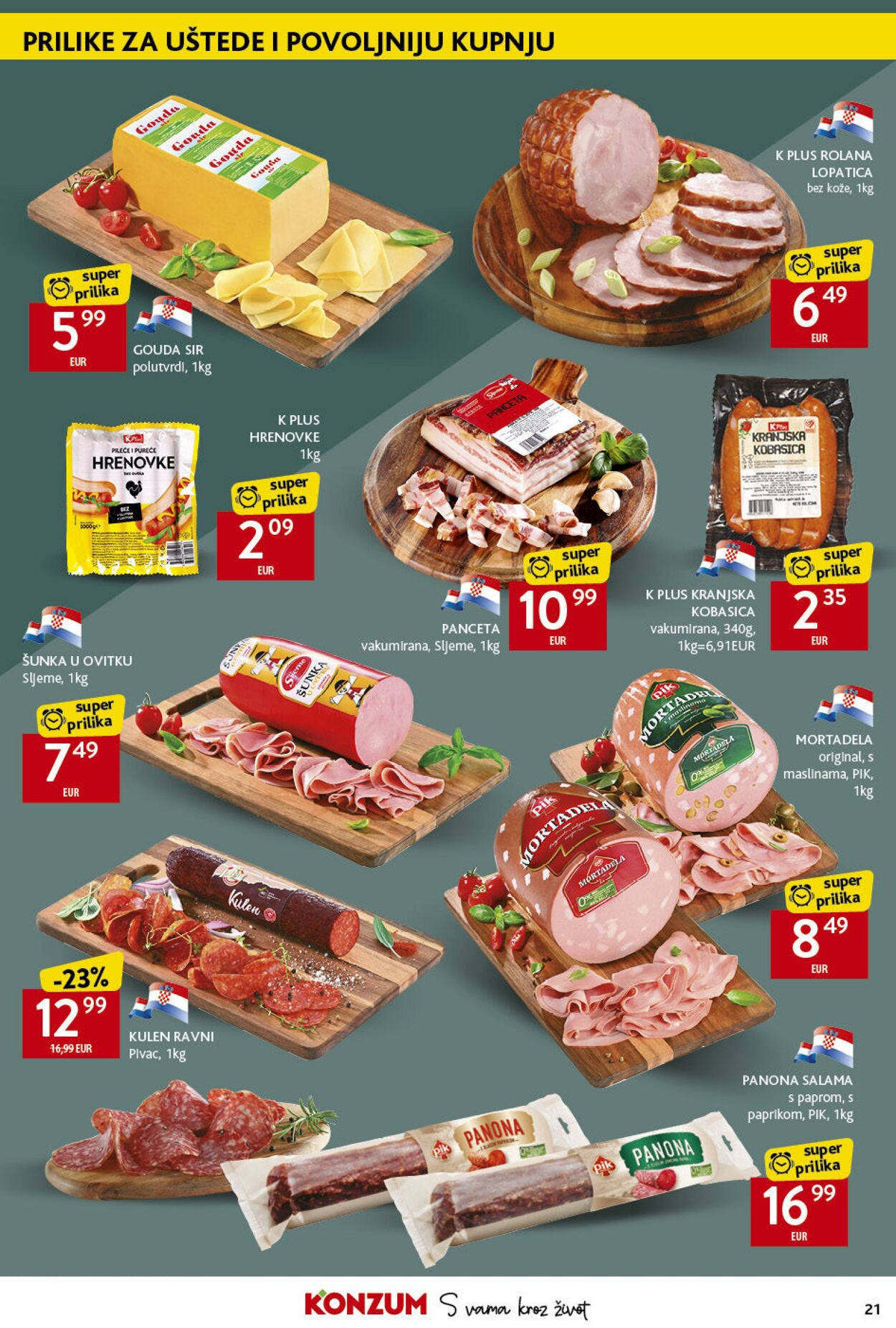 Katalog Konzum 22.10.2024 - 30.10.2024