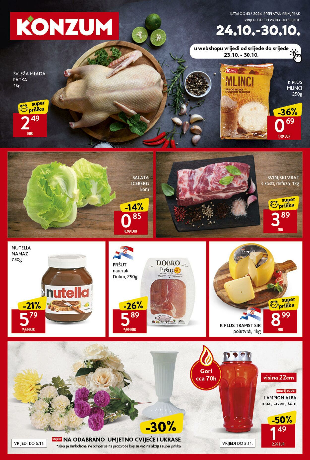 Katalog Konzum - Katalog                        24.10. - 30.10. 22 lis., 2024 - 30 lis., 2024