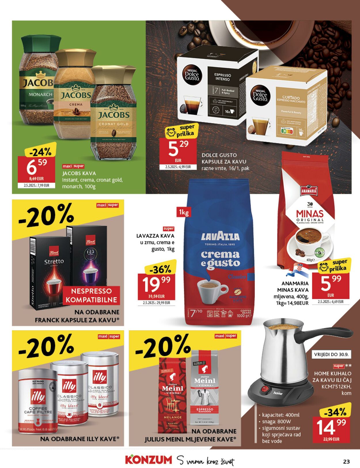 Katalog Konzum 29.09.2025 - 30.09.2025