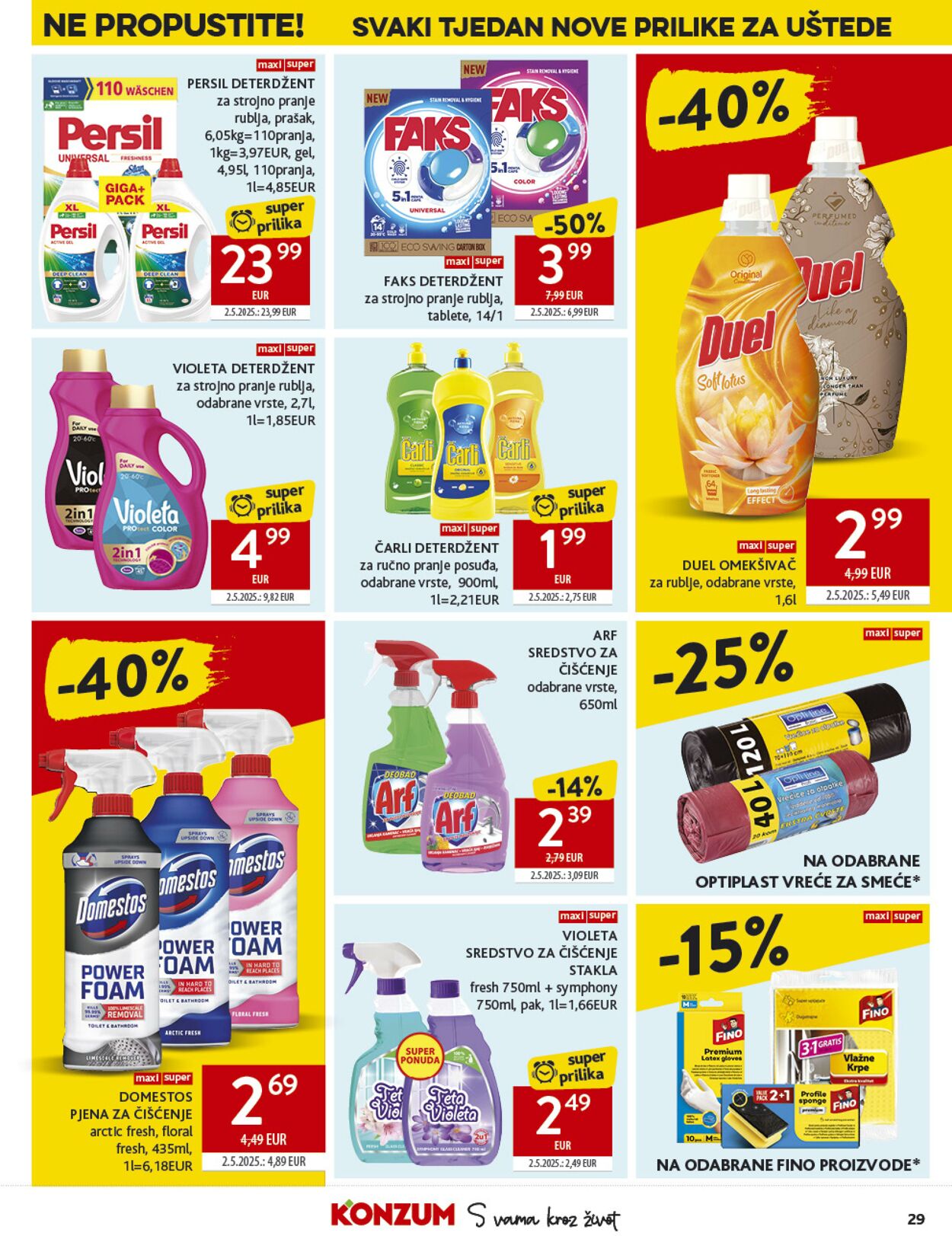 Katalog Konzum 29.09.2025 - 30.09.2025