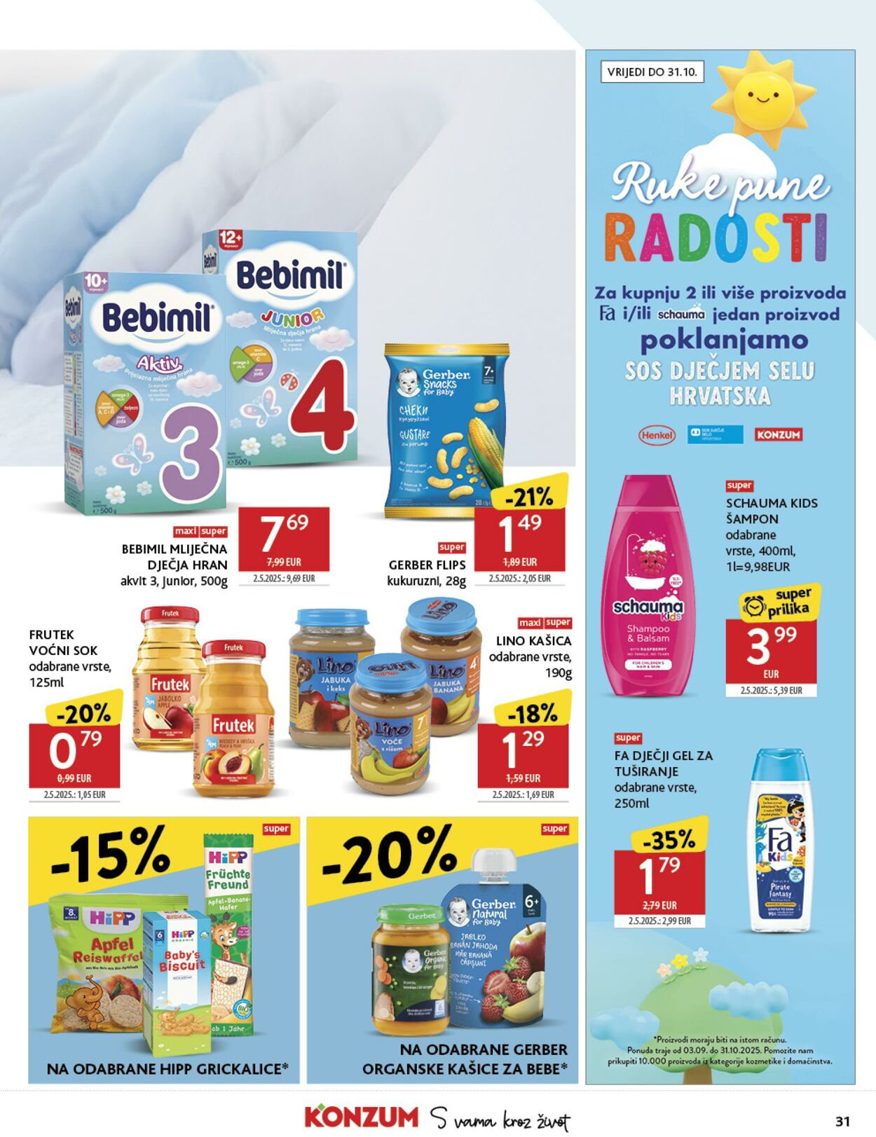 Katalog Konzum 29.09.2025 - 30.09.2025