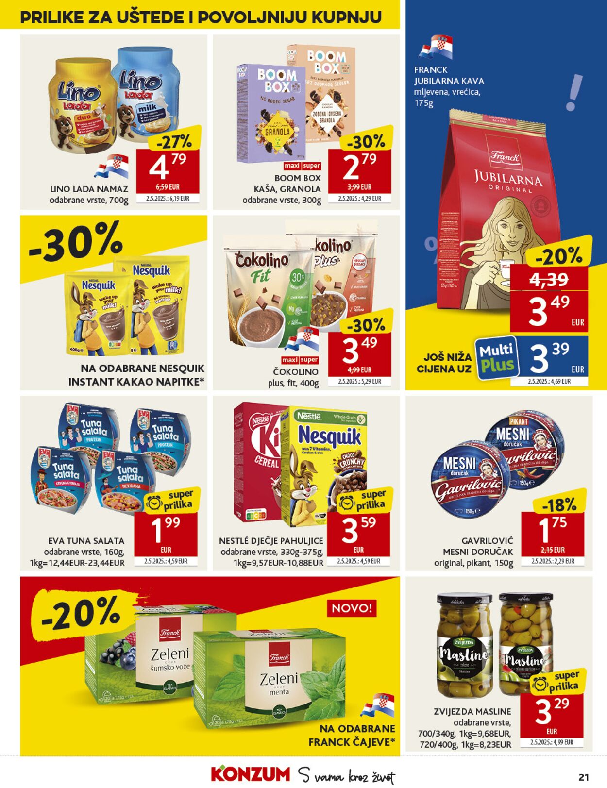 Katalog Konzum 29.09.2025 - 30.09.2025