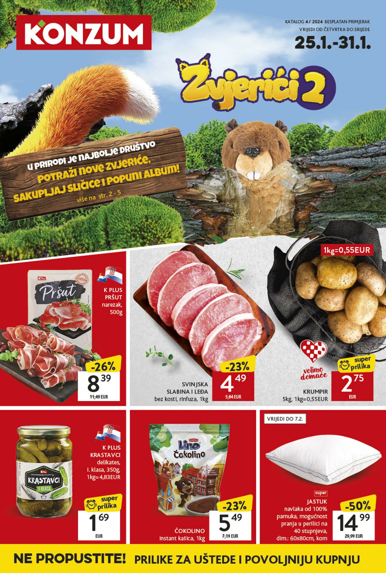 Katalog Konzum 25.01.2024 - 31.01.2024