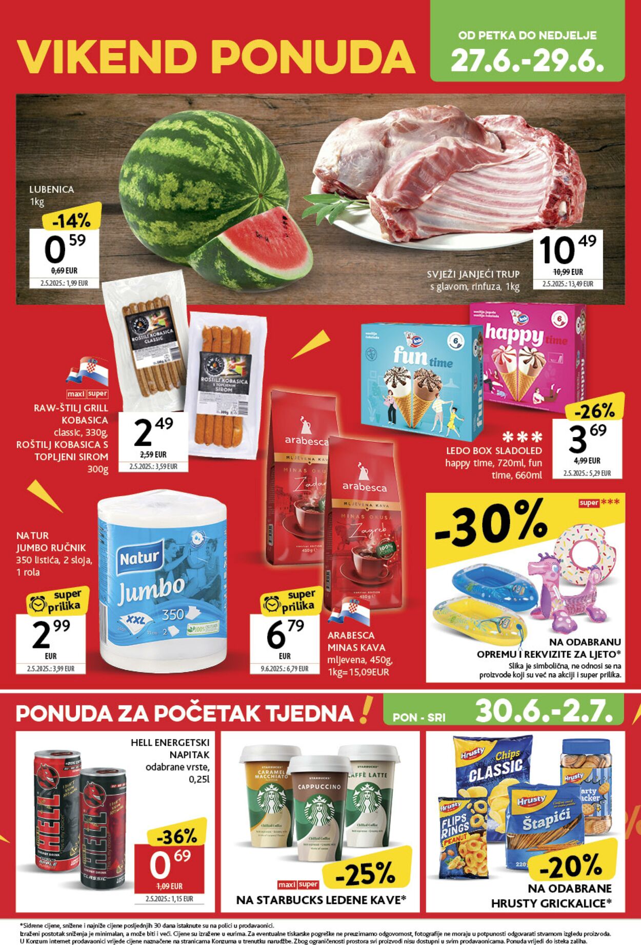 Katalog Konzum 23.06.2025 - 01.07.2025