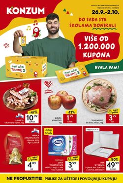 Katalog Konzum 02.10.2024 - 16.10.2024