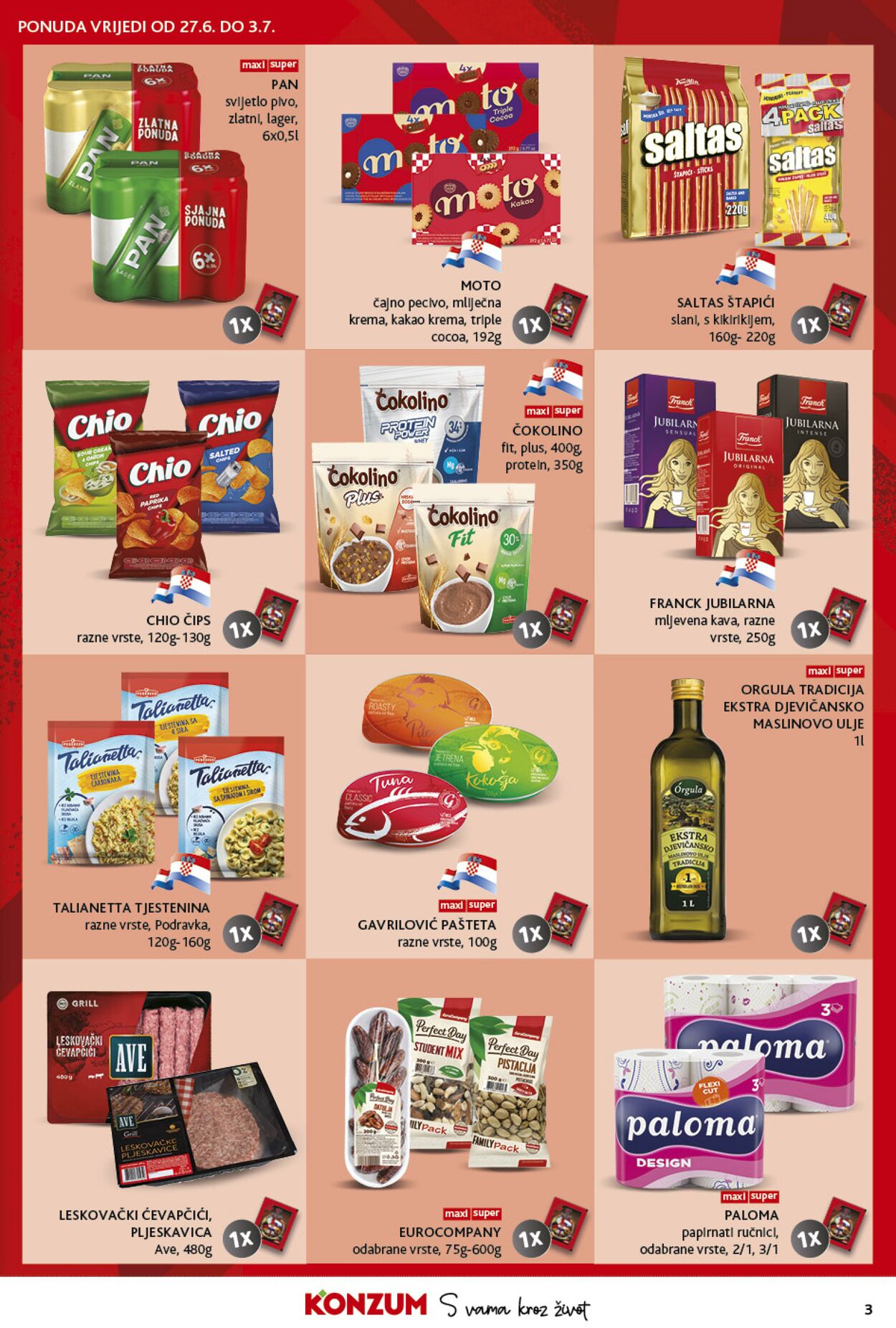 Katalog Konzum 27.06.2024 - 03.07.2024