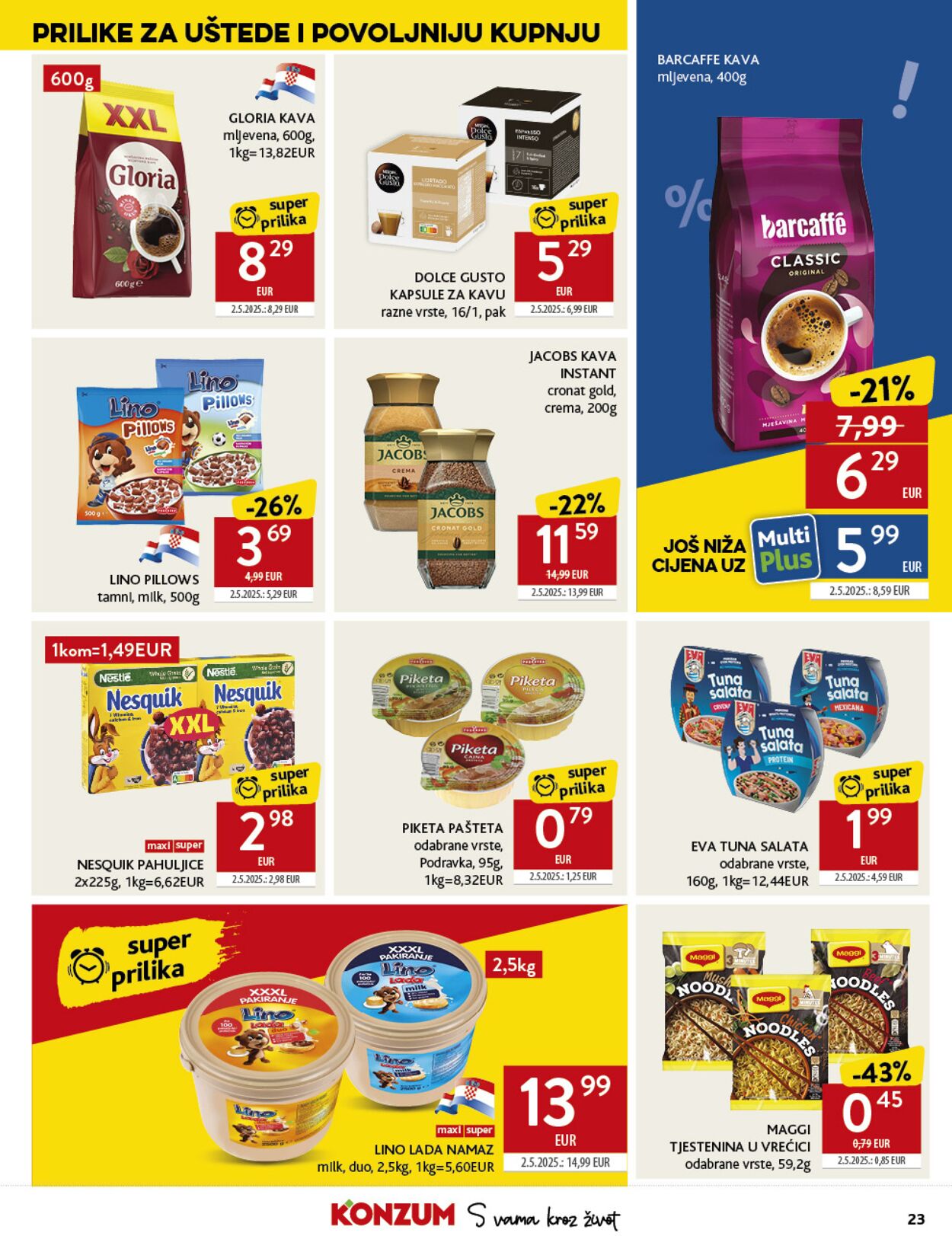 Katalog Konzum 26.08.2025 - 02.09.2025