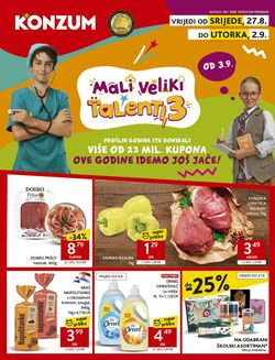 Katalog Konzum 26.08.2025 - 02.09.2025