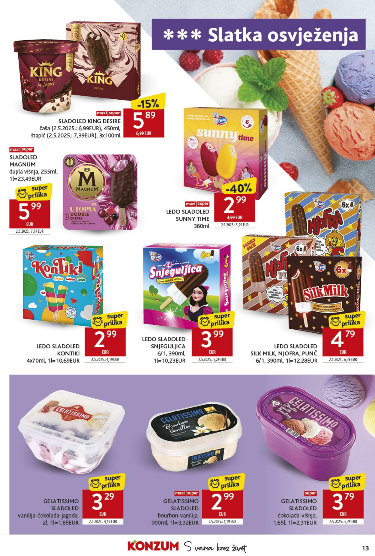 Katalog Konzum 29.05.2025 - 03.06.2025