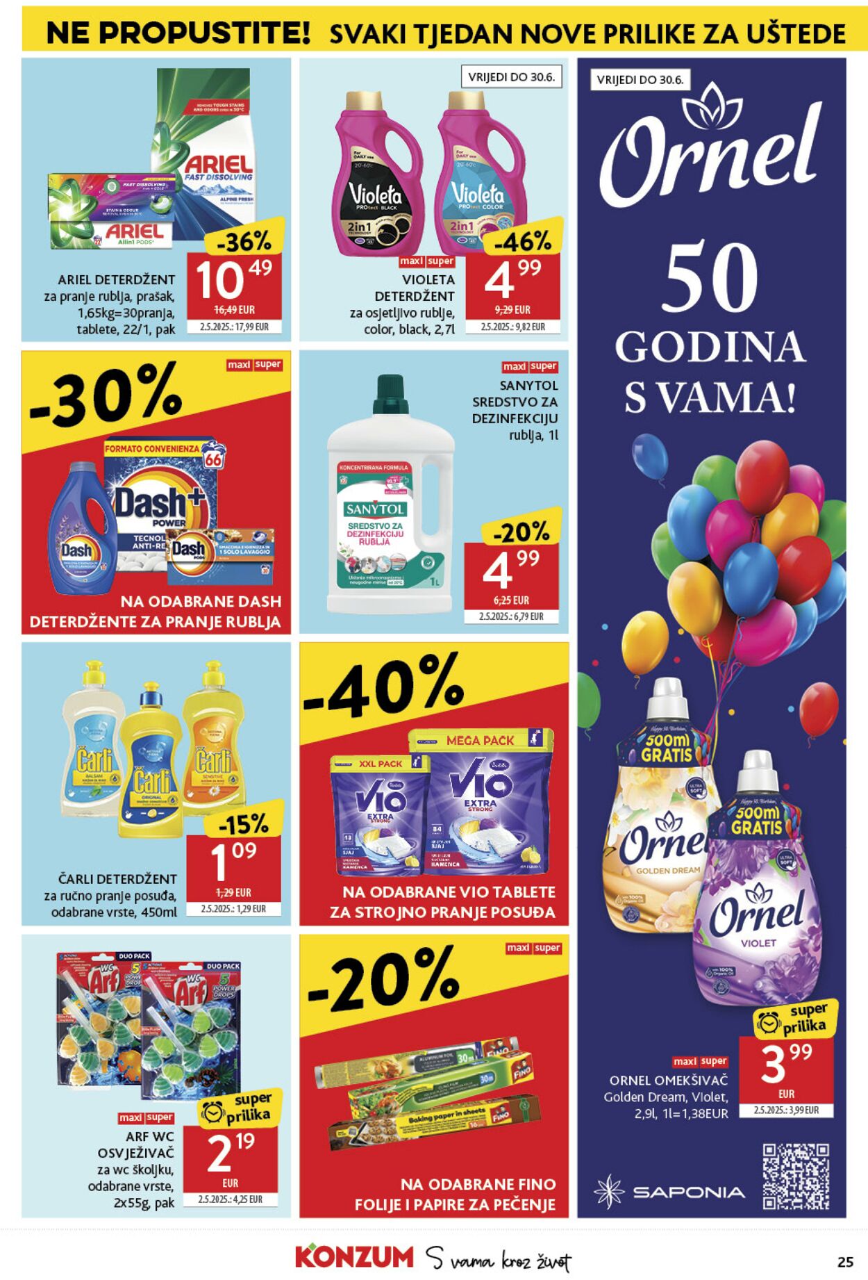 Katalog Konzum 29.05.2025 - 03.06.2025