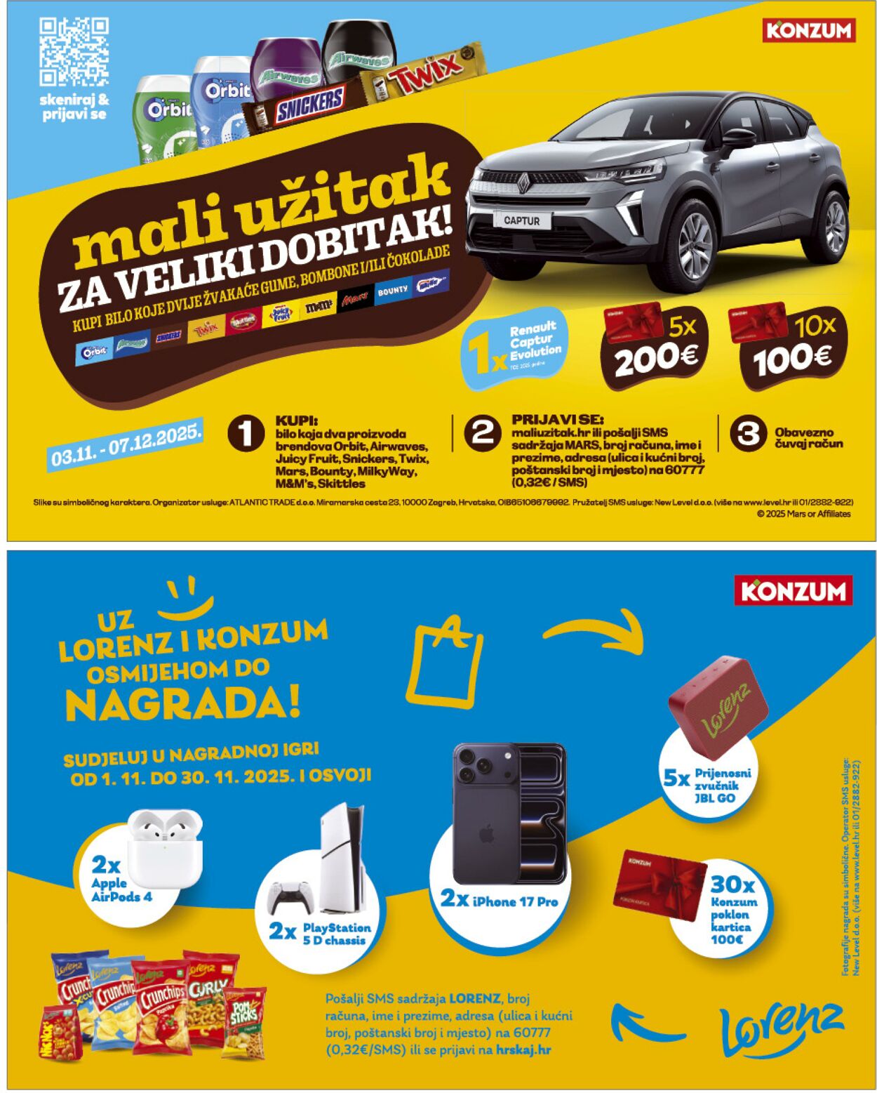 Katalog Konzum 29.10.2025 - 04.11.2025