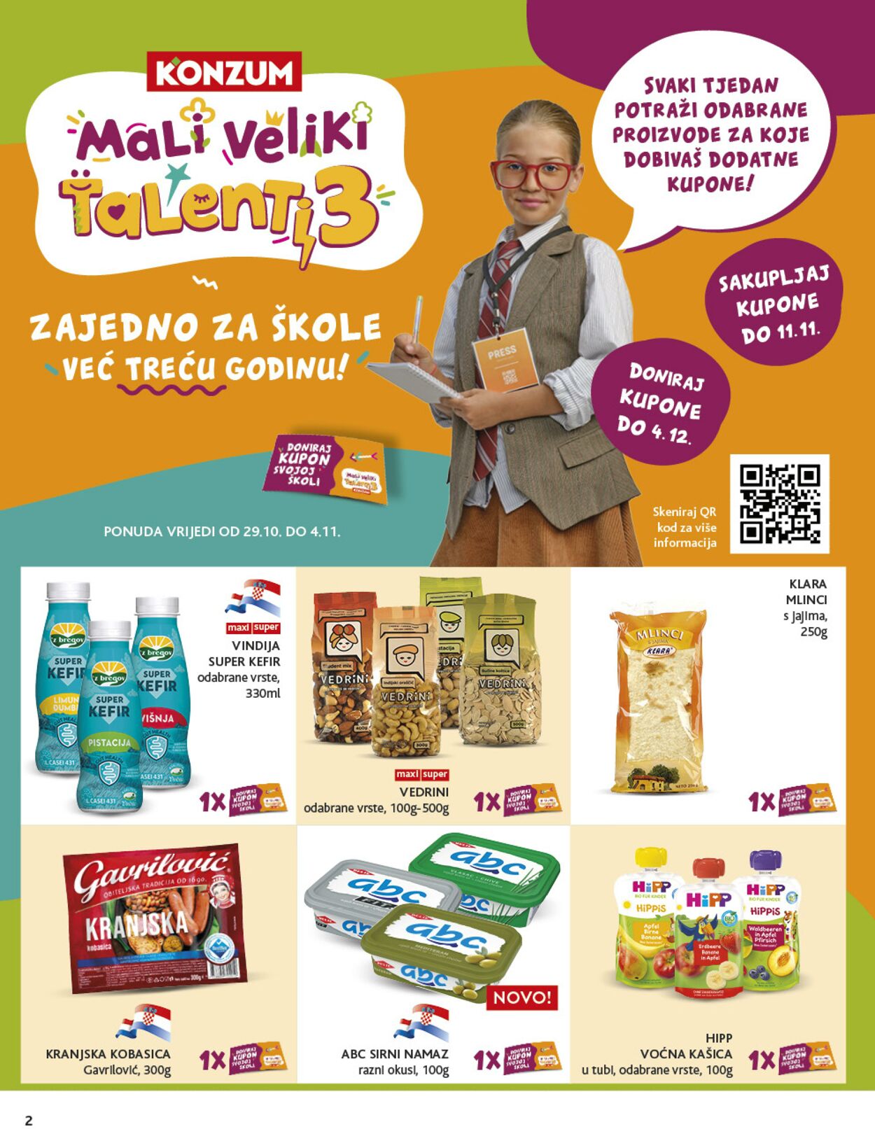 Katalog Konzum 29.10.2025 - 04.11.2025