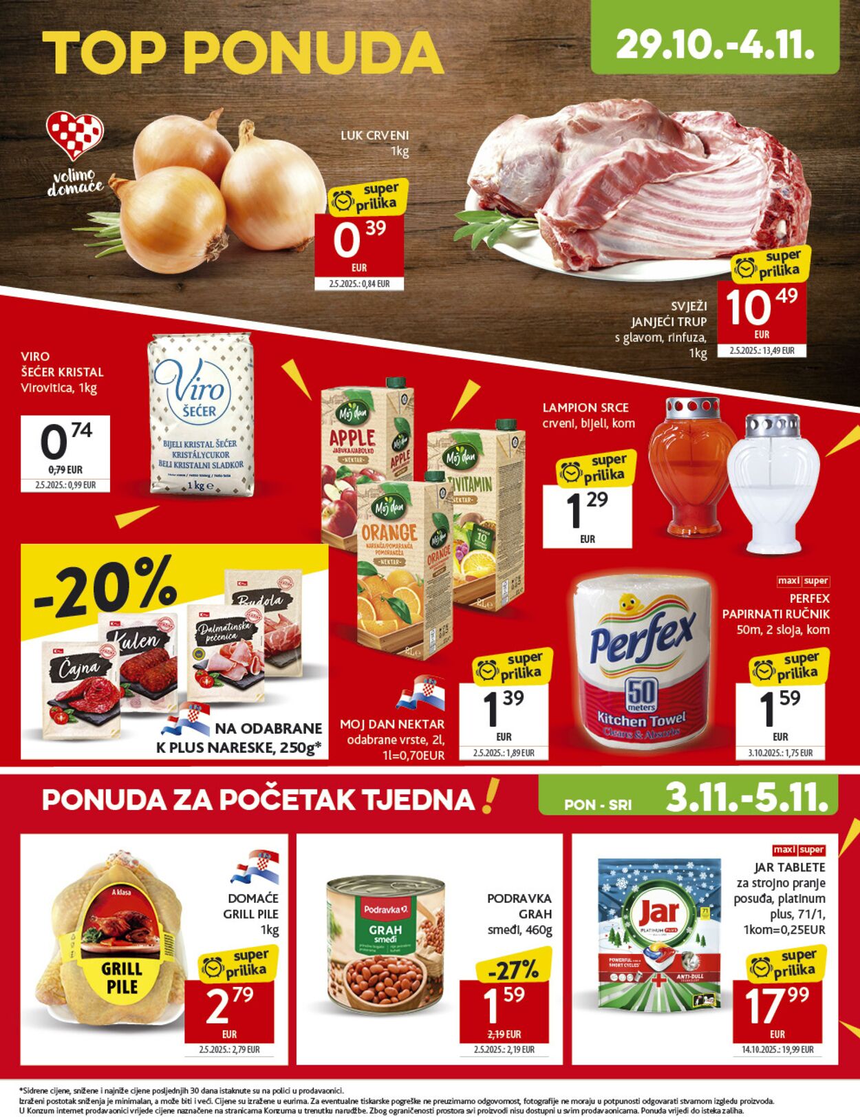 Katalog Konzum 29.10.2025 - 04.11.2025