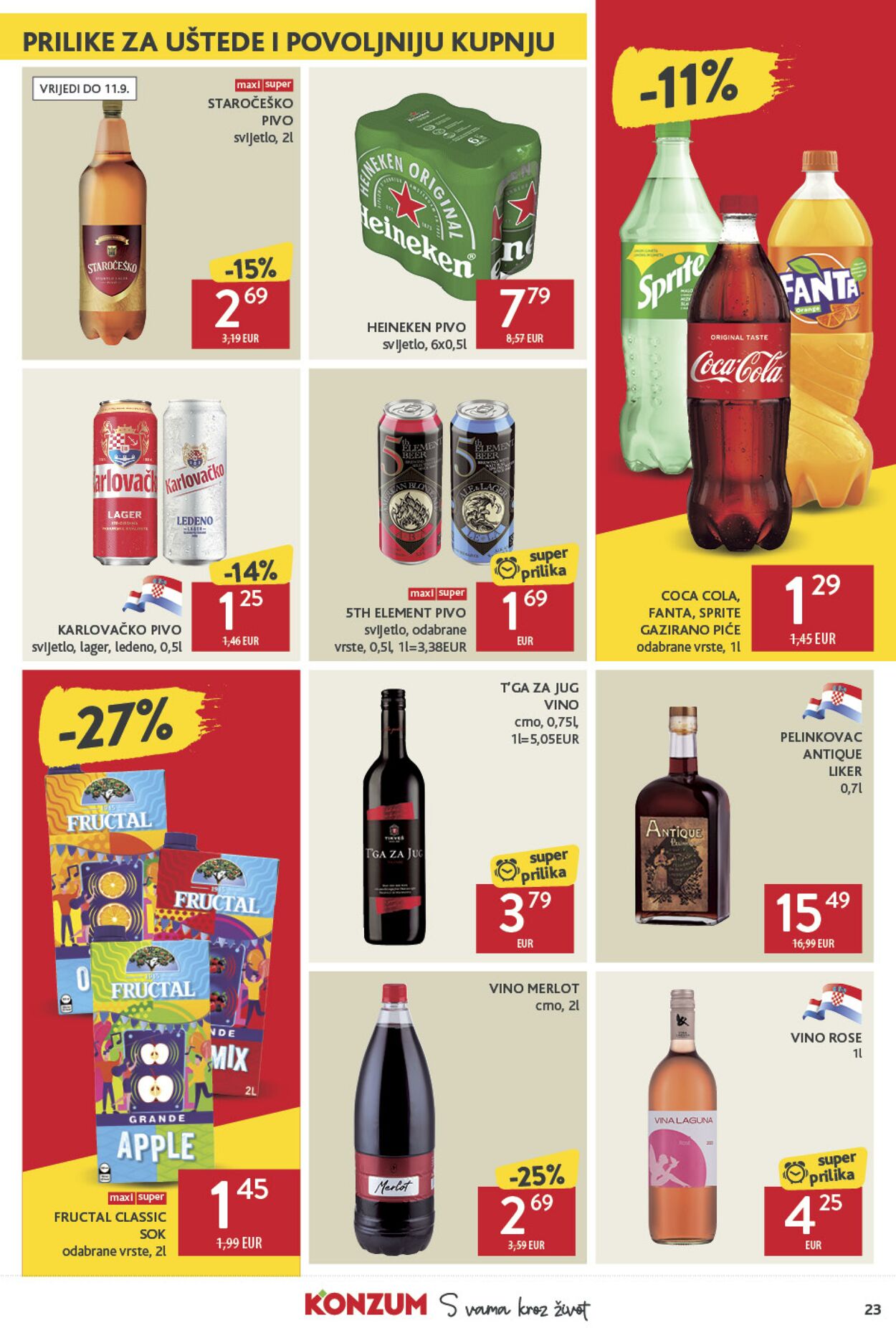 Katalog Konzum 29.08.2024 - 04.09.2024