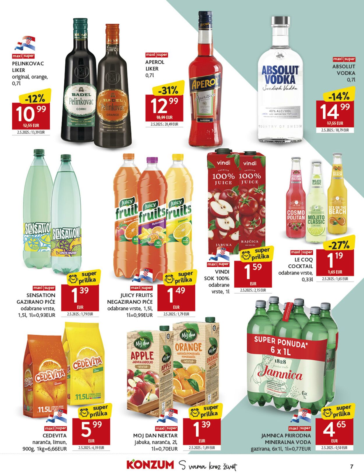 Katalog Konzum 31.07.2025 - 05.08.2025