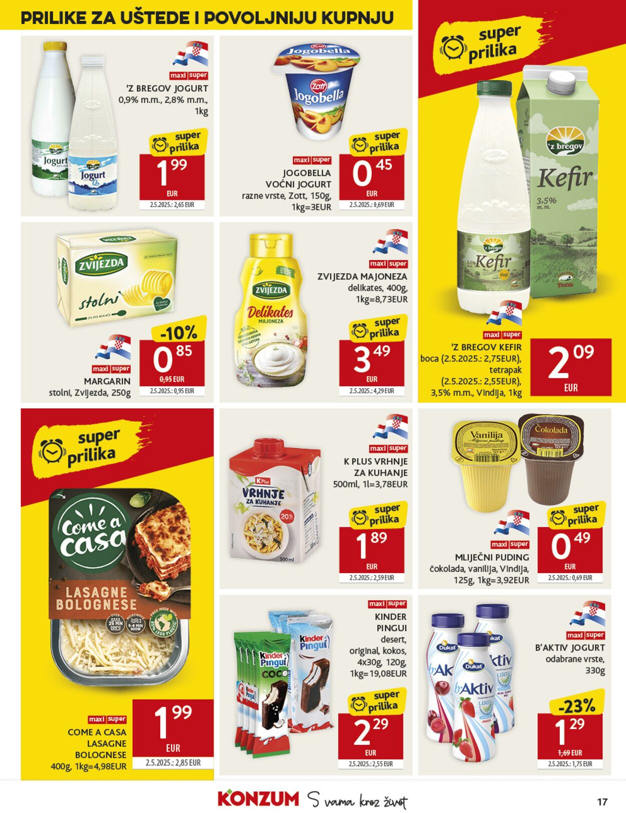 Katalog Konzum 31.07.2025 - 05.08.2025