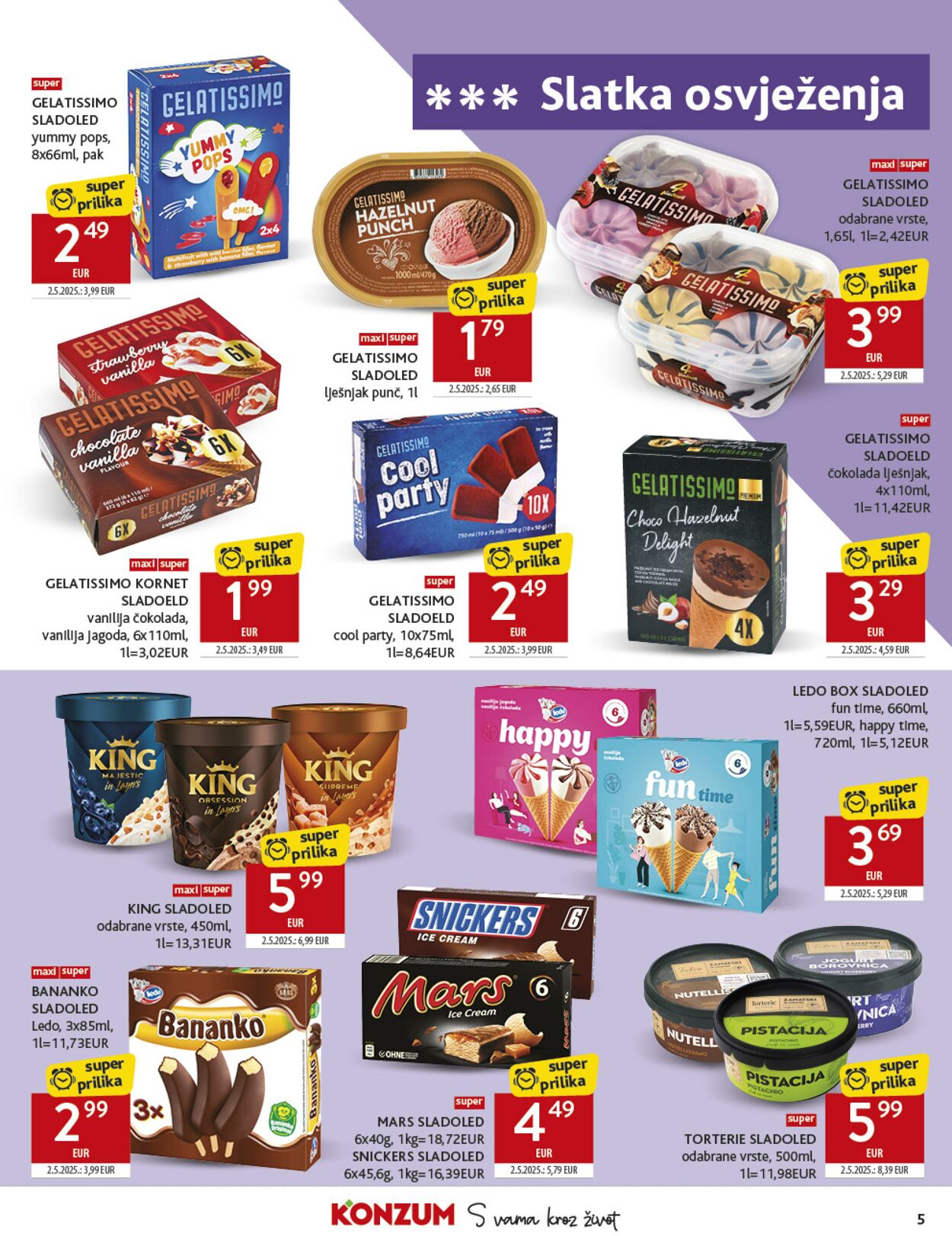 Katalog Konzum 29.07.2025 - 05.08.2025
