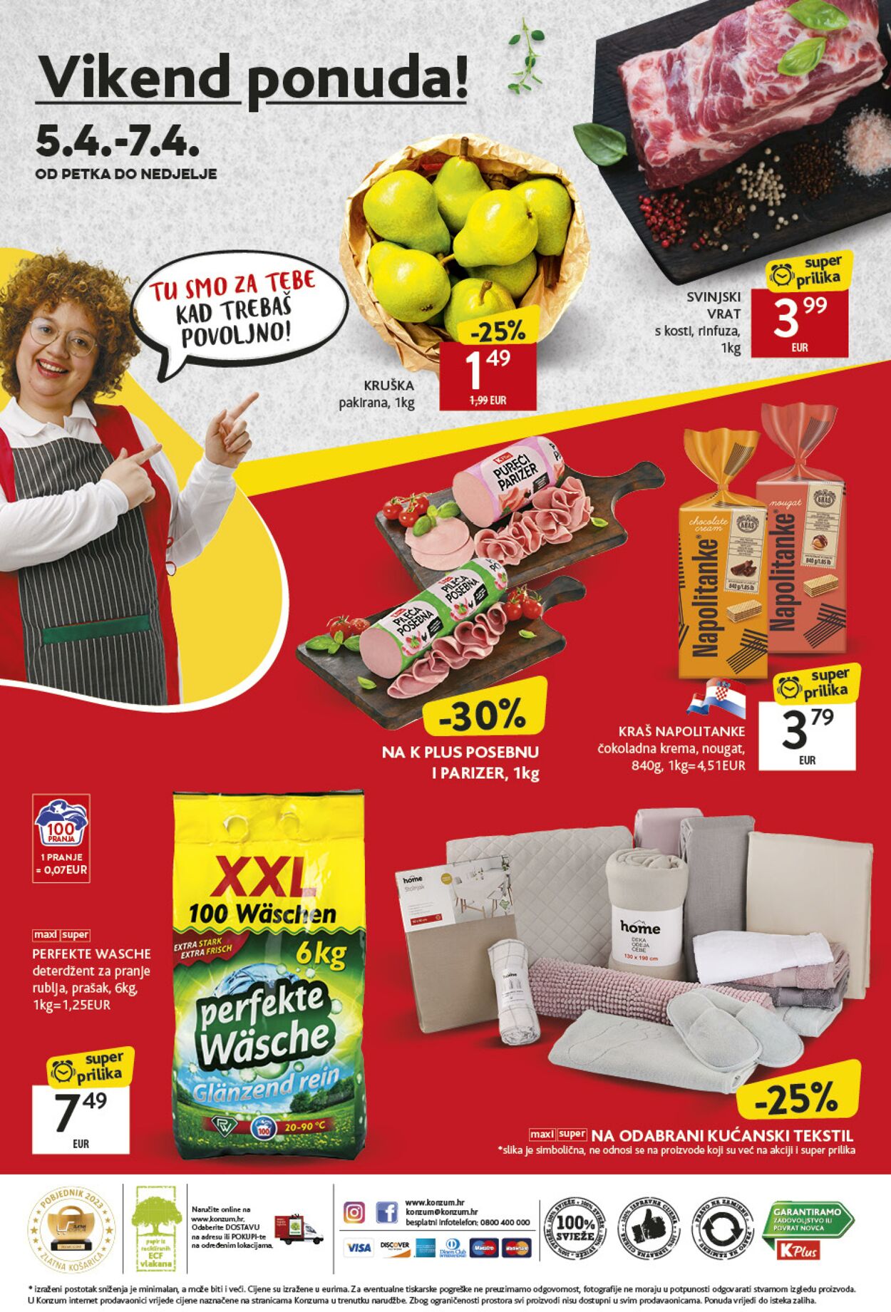 Katalog Konzum 04.04.2024 - 10.04.2024