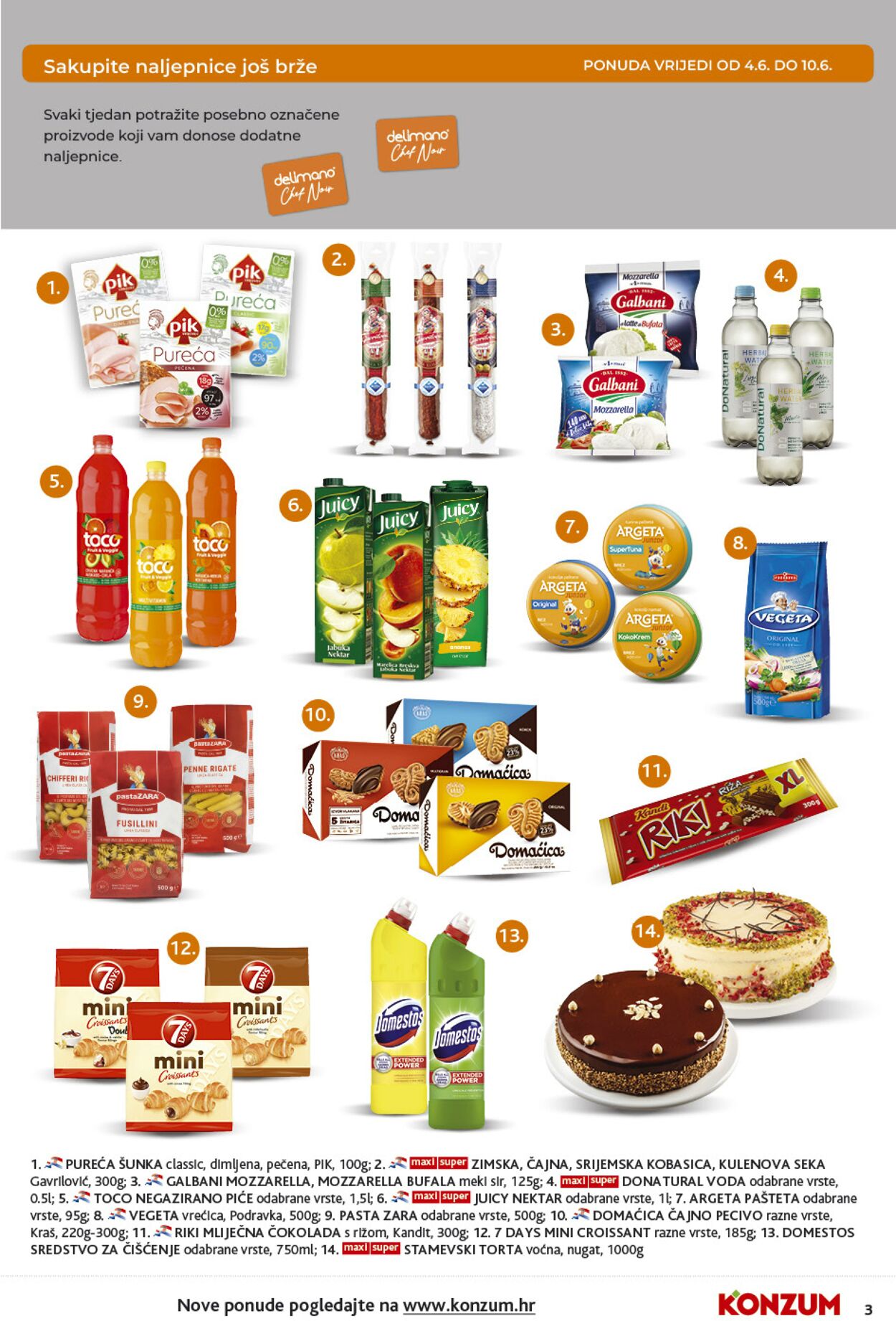 Katalog Konzum 03.06.2025 - 10.06.2025