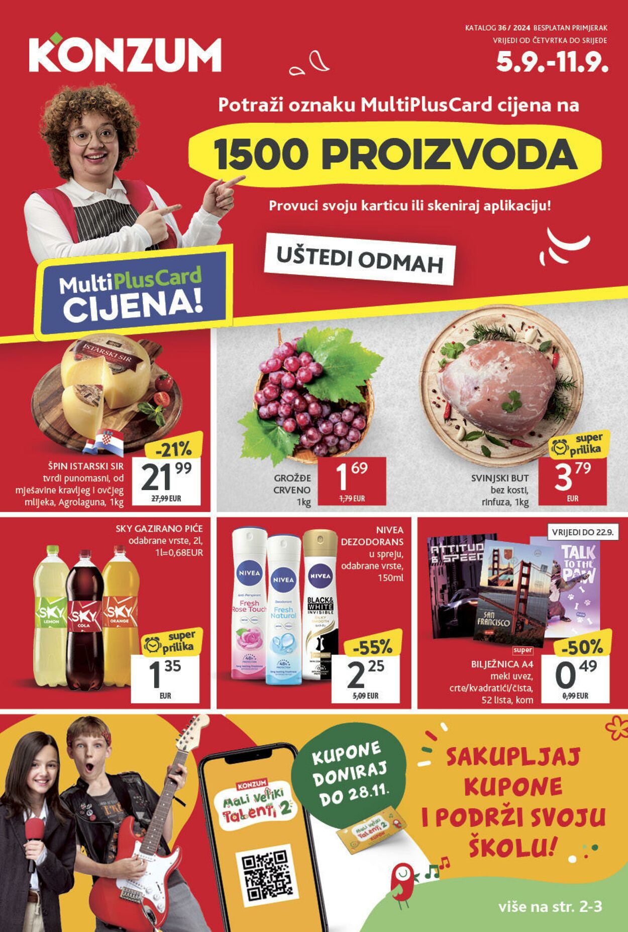 Katalog Konzum 05.09.2024 - 11.09.2024